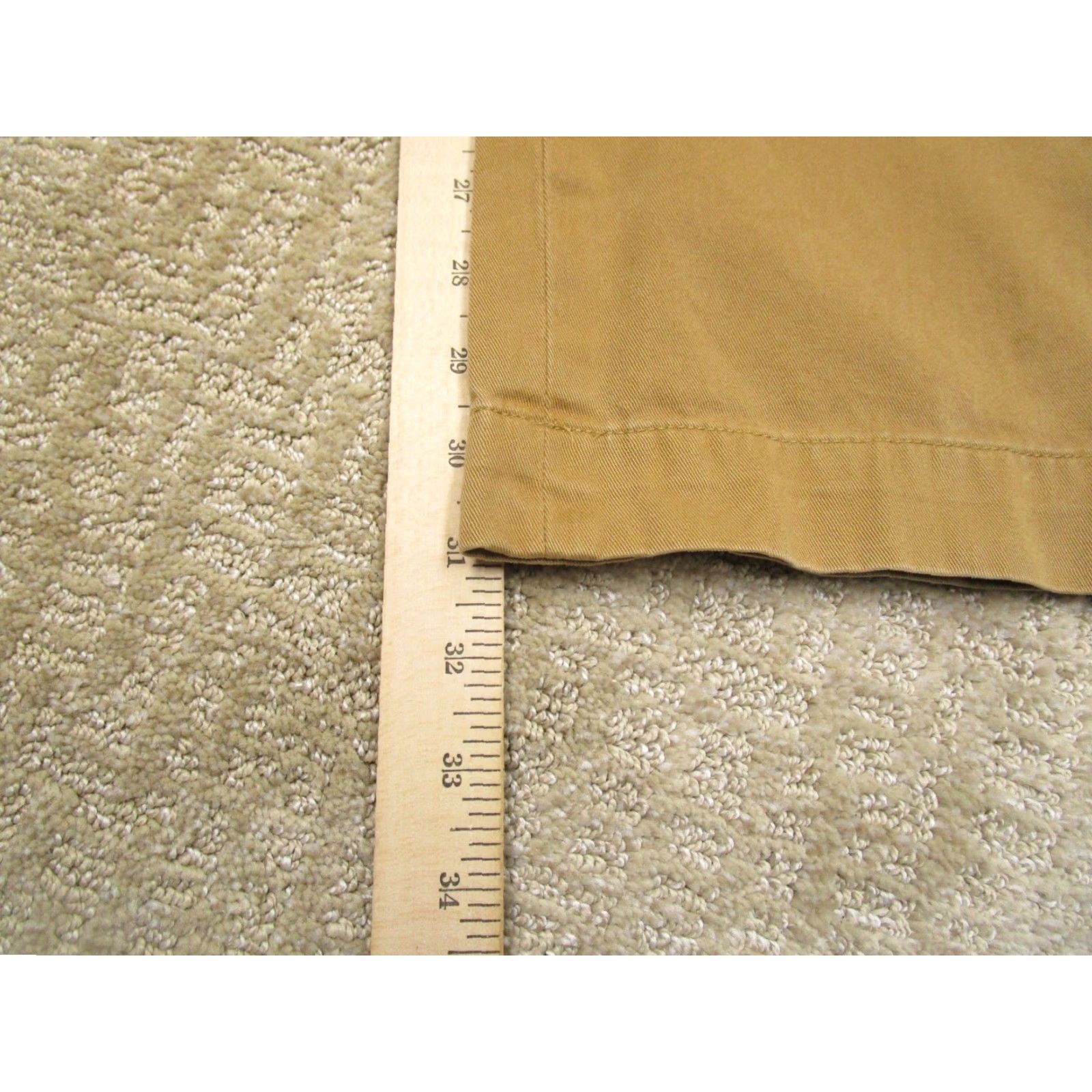 Polo Ralph Lauren Polo Ralph Lauren Pants Men 36x32 Pleated Brown Cropped? (Not in original) Size US M / EU 48-50 / 2 - 7 Thumbnail