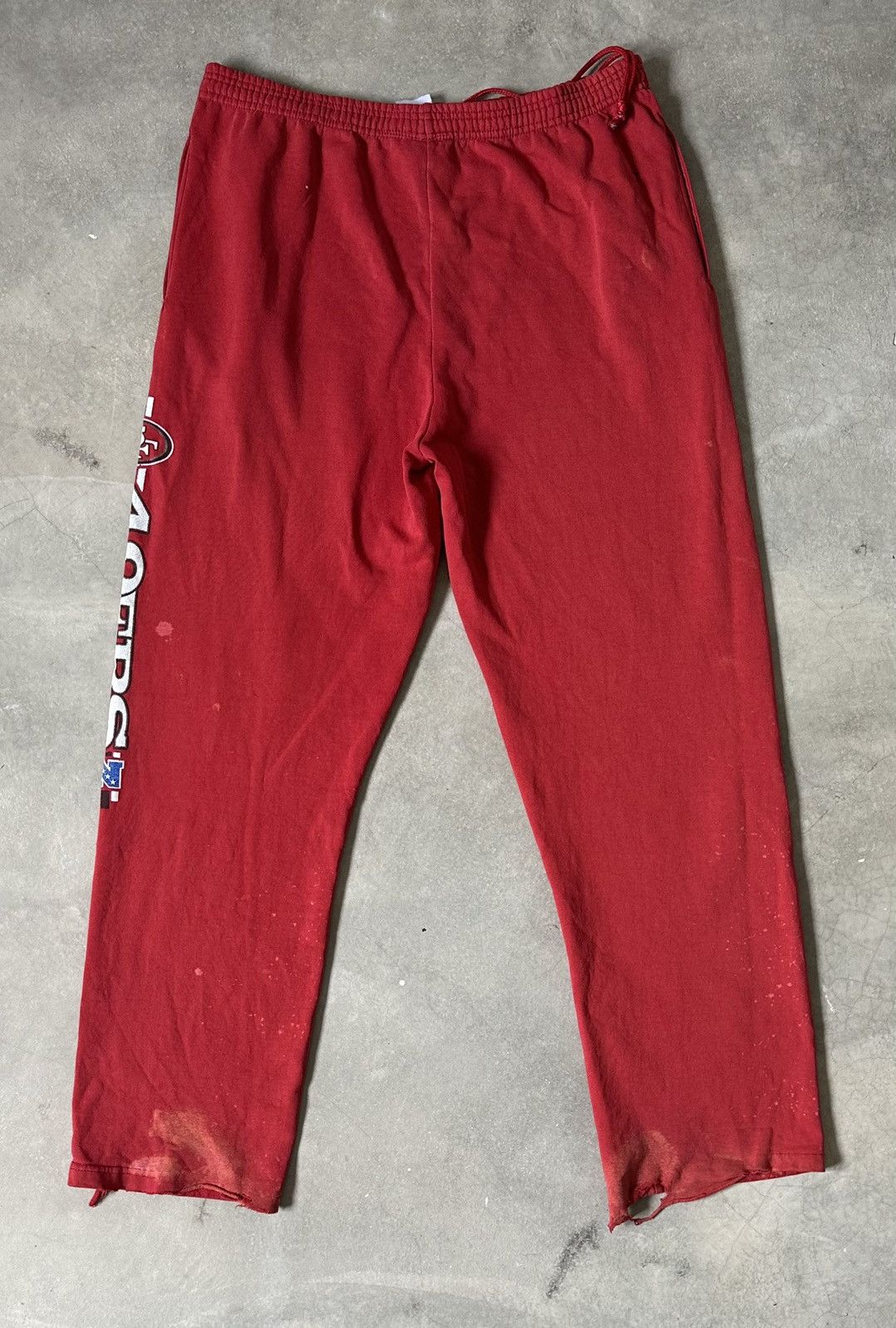 NFL VINTAGE NFL 49ERS WELL WORN SWEATPANT Size US 36 / EU 52 - 7 Thumbnail