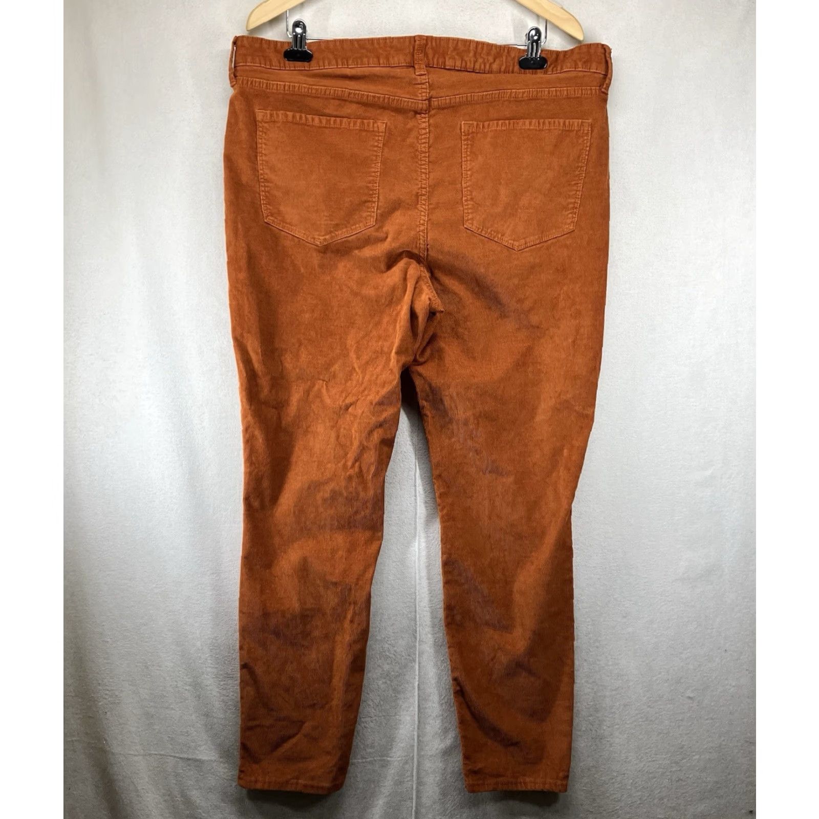Old Navy Old Navy Rockstar Super Skinny Corduroy Pants 18 High Rise Slimming Fit Spice of Life Womens Size 40" / US 18 - 2 Thumbnail