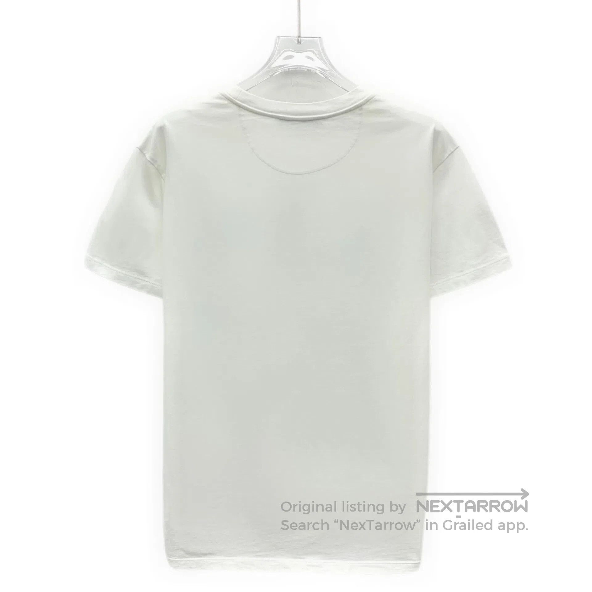 Valentino Valentino White Letter Printed Cotton Crew Neck Short Slee Size US XS / EU 42 / 0 - 2 Thumbnail
