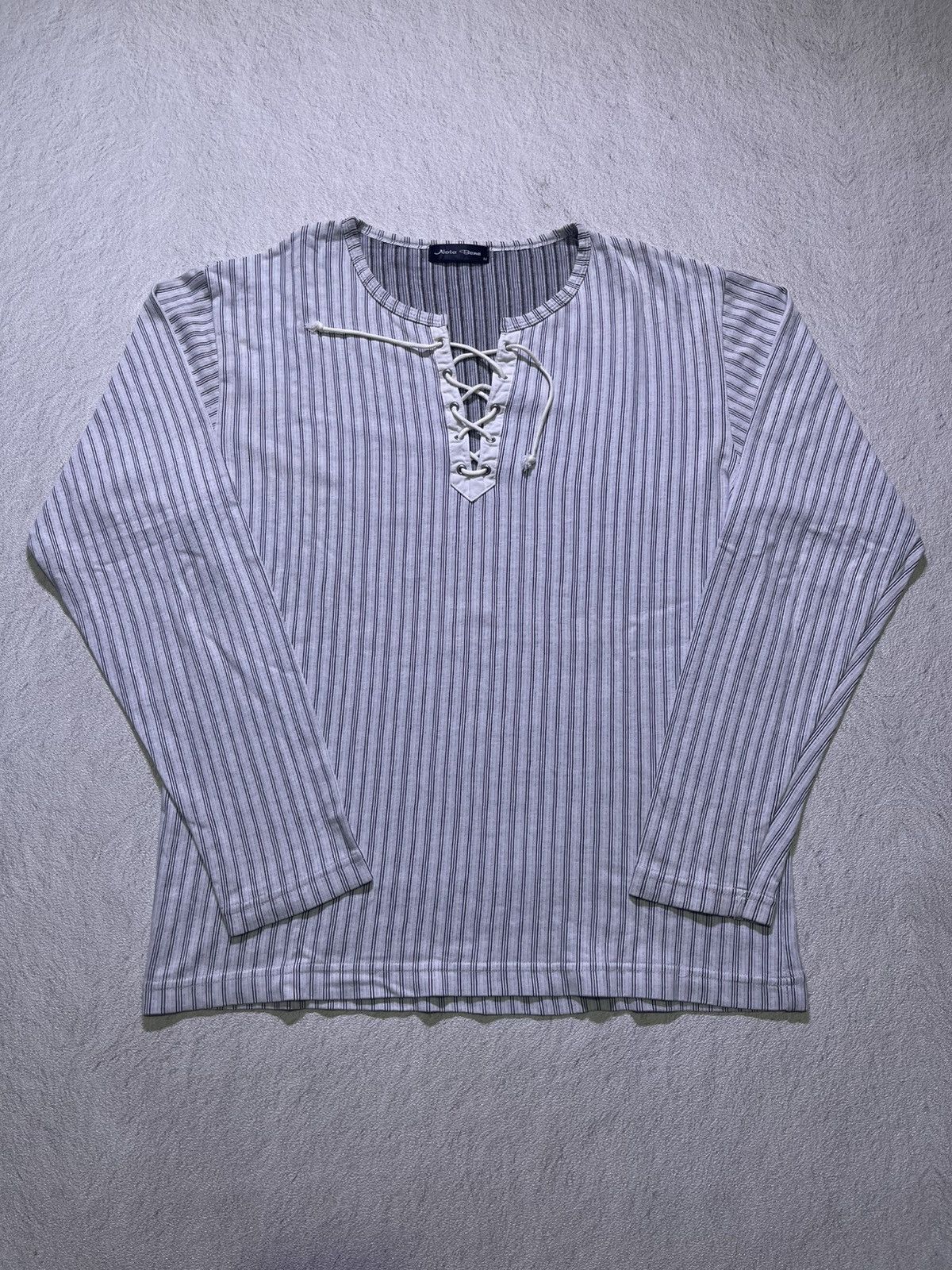 Japanese Brand Y2K NOTA BENE long sleeve tshirt Size US M / EU 48-50 / 2 - 1 Thumbnail