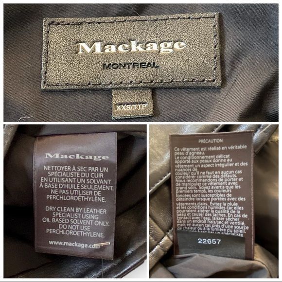 Mackage Mackage Miela-N Belted Leather Moto Jacket, NWT, Size XXS Size XXS / US 00 / IT 34 - 11 Thumbnail