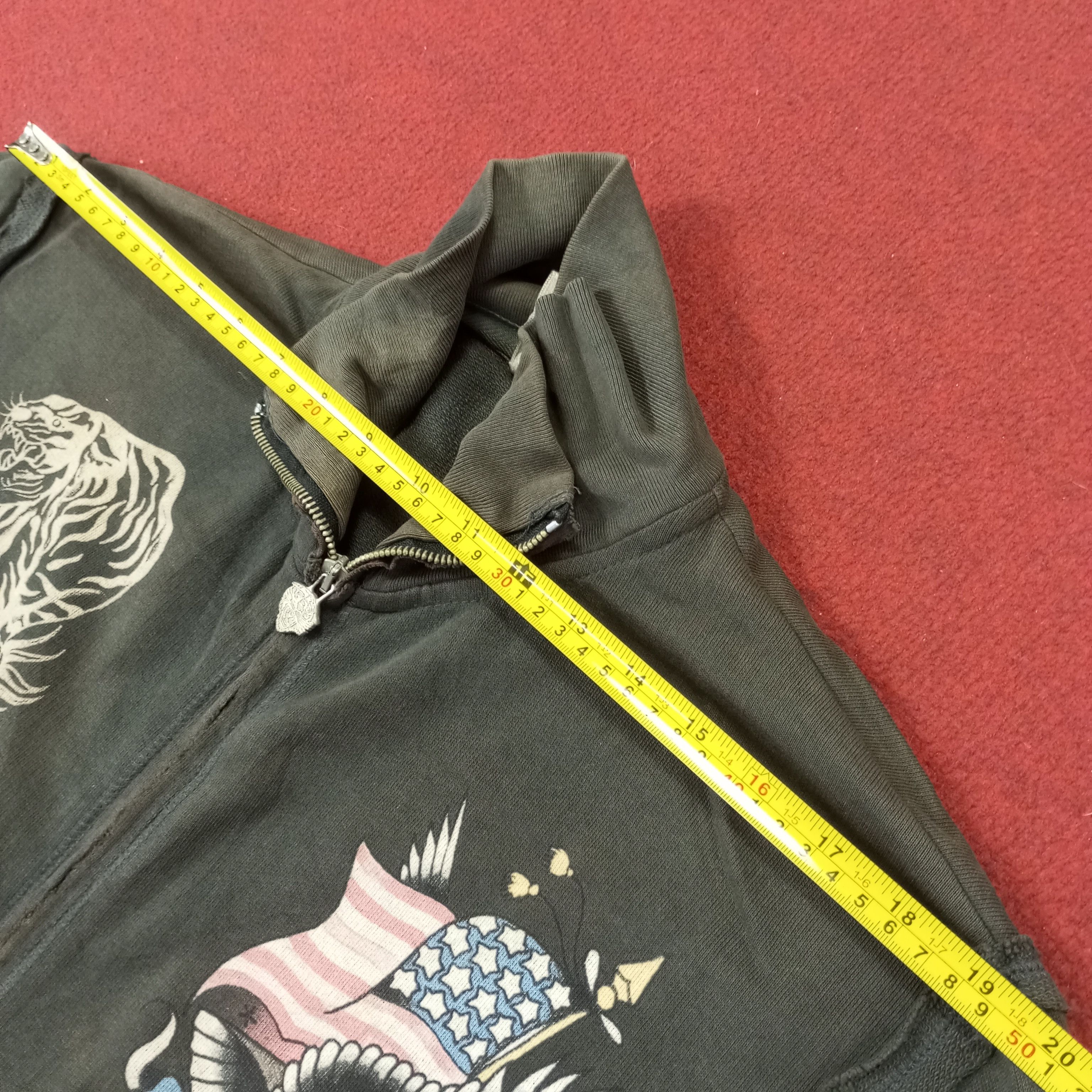 Christian Audigier × Ed Hardy × Vintage Ed Hardy Fashion Rock Punk Skulls Style Sweater Size US M / EU 48-50 / 2 - 15 Thumbnail