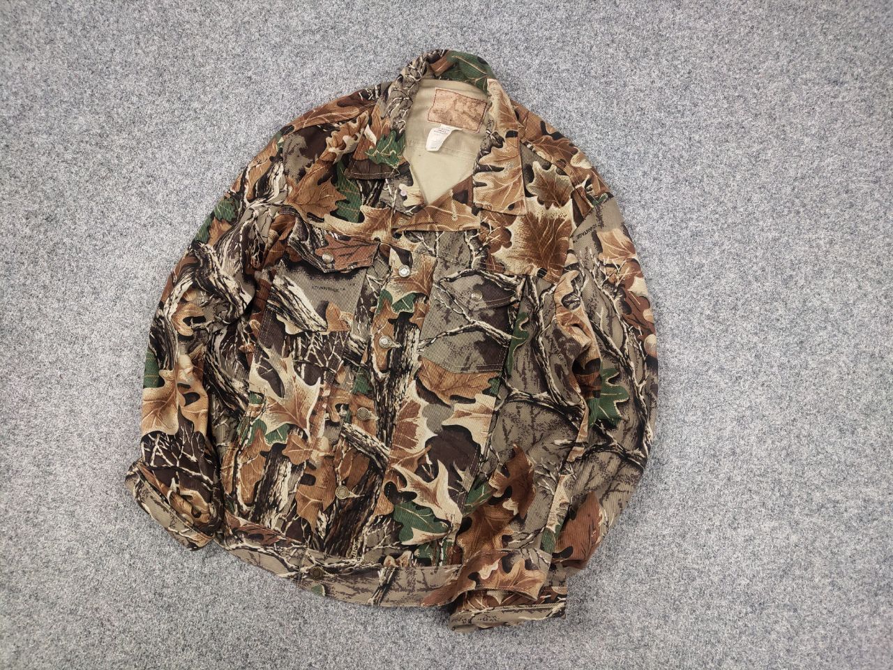 Wrangler Vintage 90's Wrangler Trucker Realtree USA Made Jacket Size US L / EU 52-54 / 3 - 3 Thumbnail