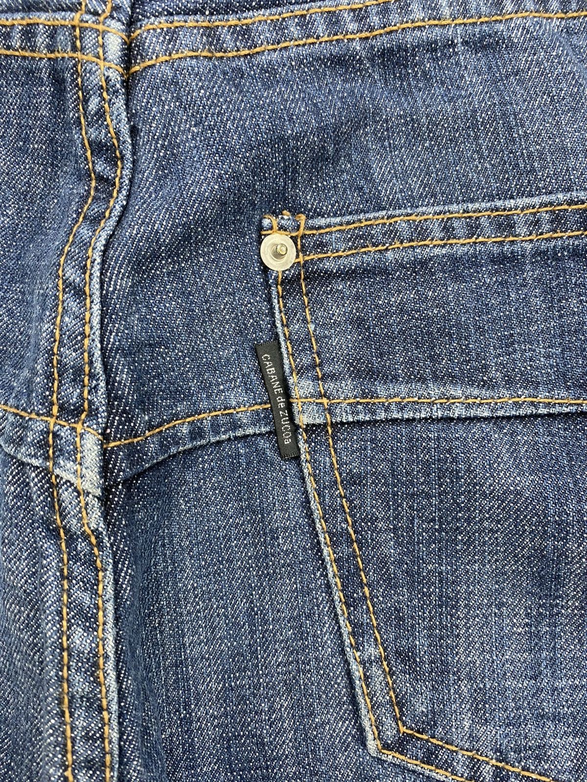 CABANE de ZUCCa Archive Cabane de Zucca Zip Fly Asymmetric Bootcut Jeans Size US 32 / EU 48 - 13 Thumbnail