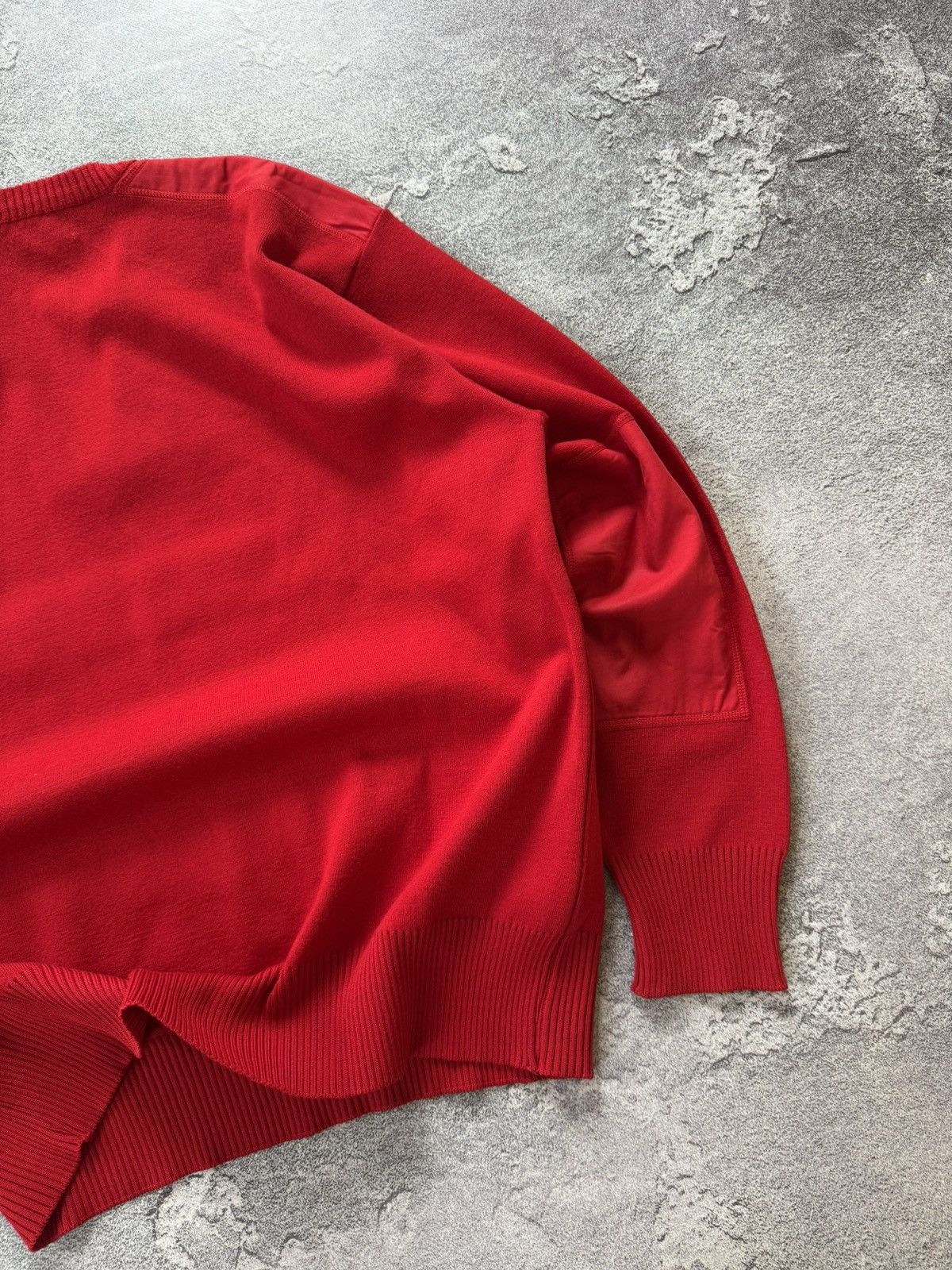 Paul & Shark × Vintage Paul & Shark L Red v-neck sweater knitwear jumper pullover Size US L / EU 52-54 / 3 - 16 Thumbnail