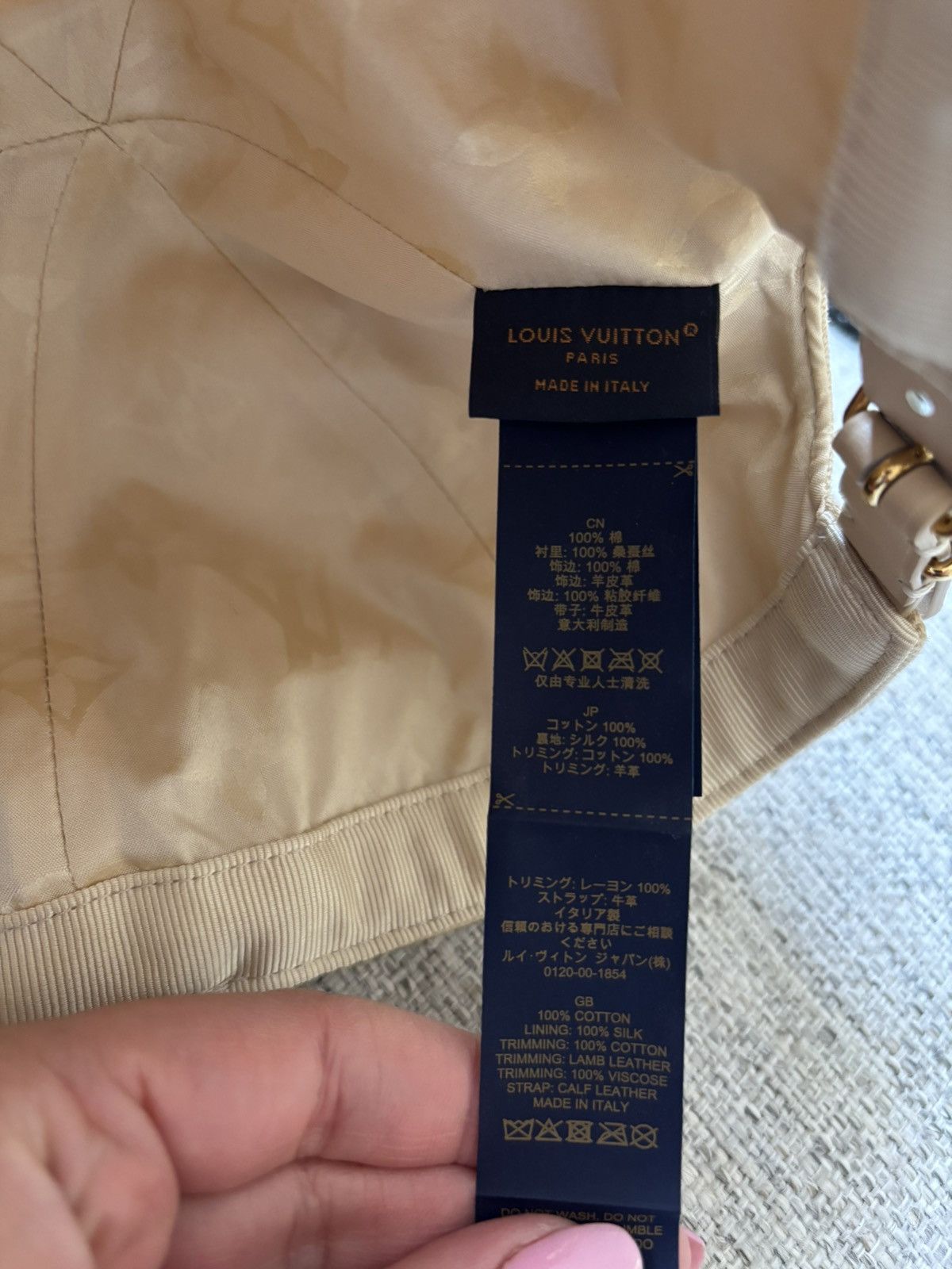 Louis Vuitton Louis Vuitton baseball cap Size ONE SIZE - 5 Thumbnail