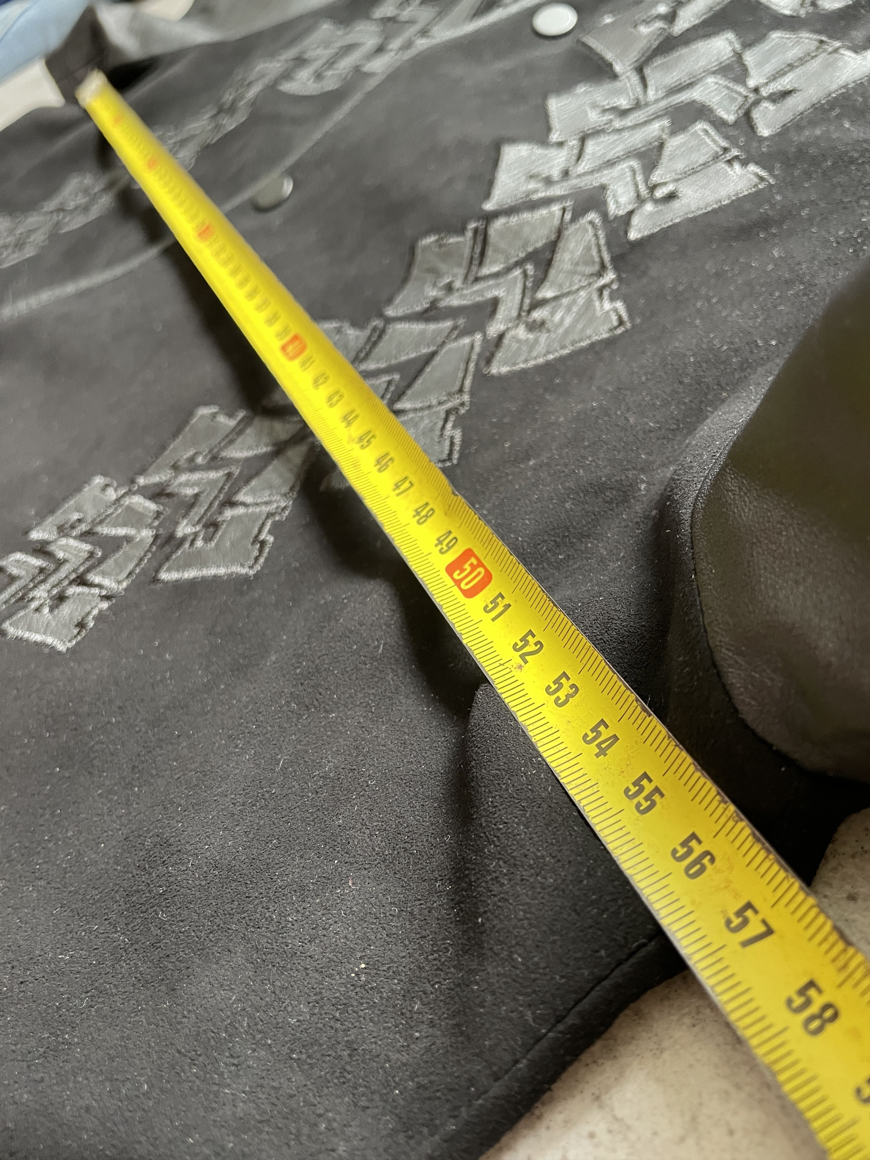 Alexander Wang ALEXANDER WANG X HM BLACK SUEDE LEATHER AVANT GARDE JERSEY Size US M / EU 48-50 / 2 - 9 Thumbnail