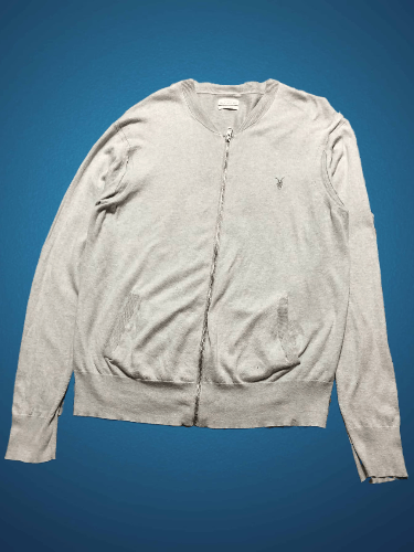 Allsaints Allsaints Y2K Classic Fit Full Zip Hoodie Size L Size US L / EU 52-54 / 3 - 1 Thumbnail