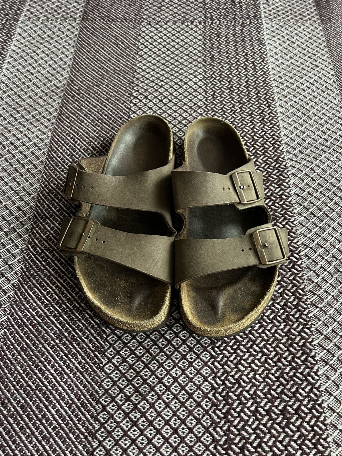 Birkenstock Birkenstock Arizona Oiled Leather Faded Sandals Unisex Sz 39 Size US 9 / IT 39 - 1 Thumbnail