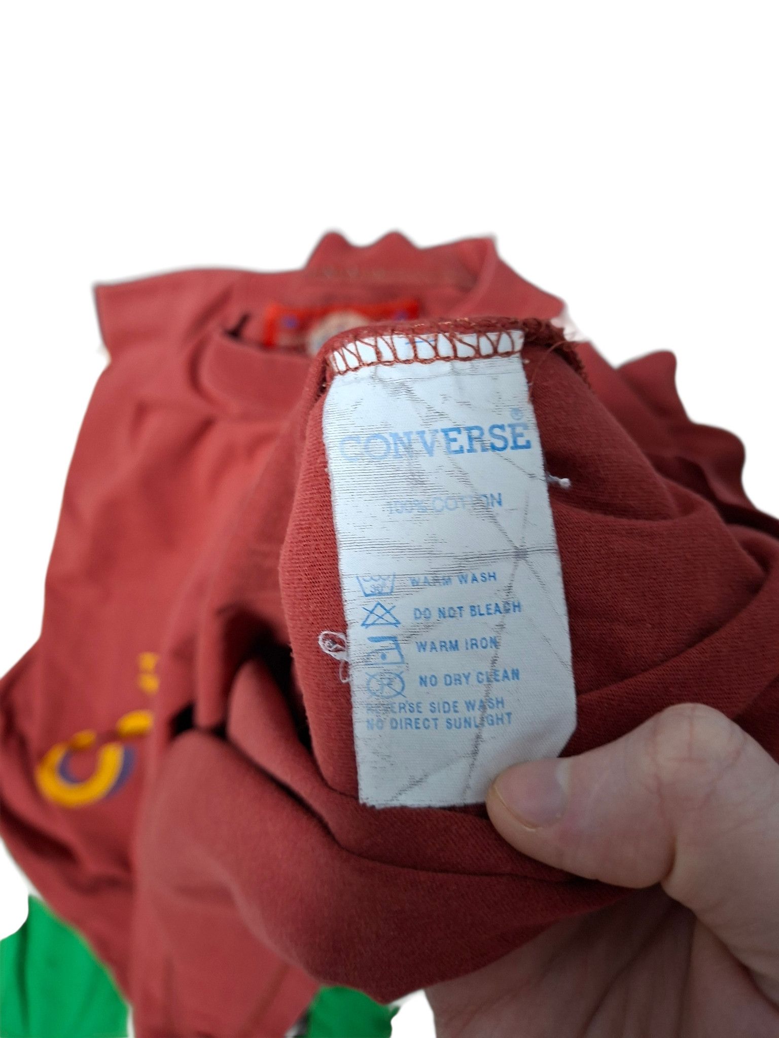 Converse CONVERSE VINTAGE 90S 80S BIG LOGO MADE IN USA TEE Size US M / EU 48-50 / 2 - 5 Thumbnail