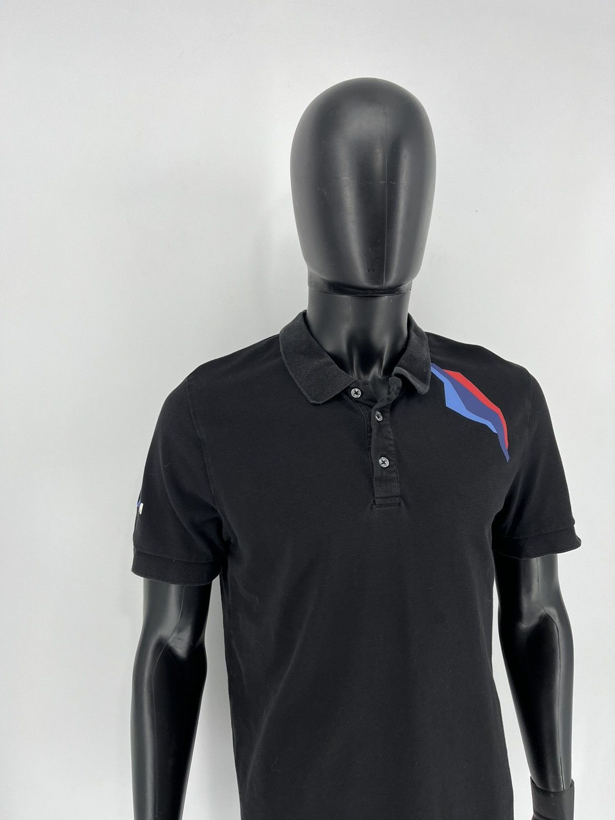 BMW BMW M Mortorsports Spellout Polo Shirt Racing Style Size US L / EU 52-54 / 3 - 3 Thumbnail