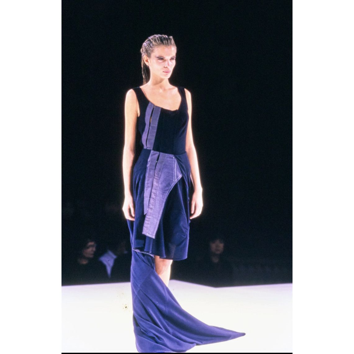 Comme des Garcons AW 1998 “Inside Out” Deconstructed Wool Runway Dress Size M / US 6-8 / IT 42-44 - 1 Thumbnail