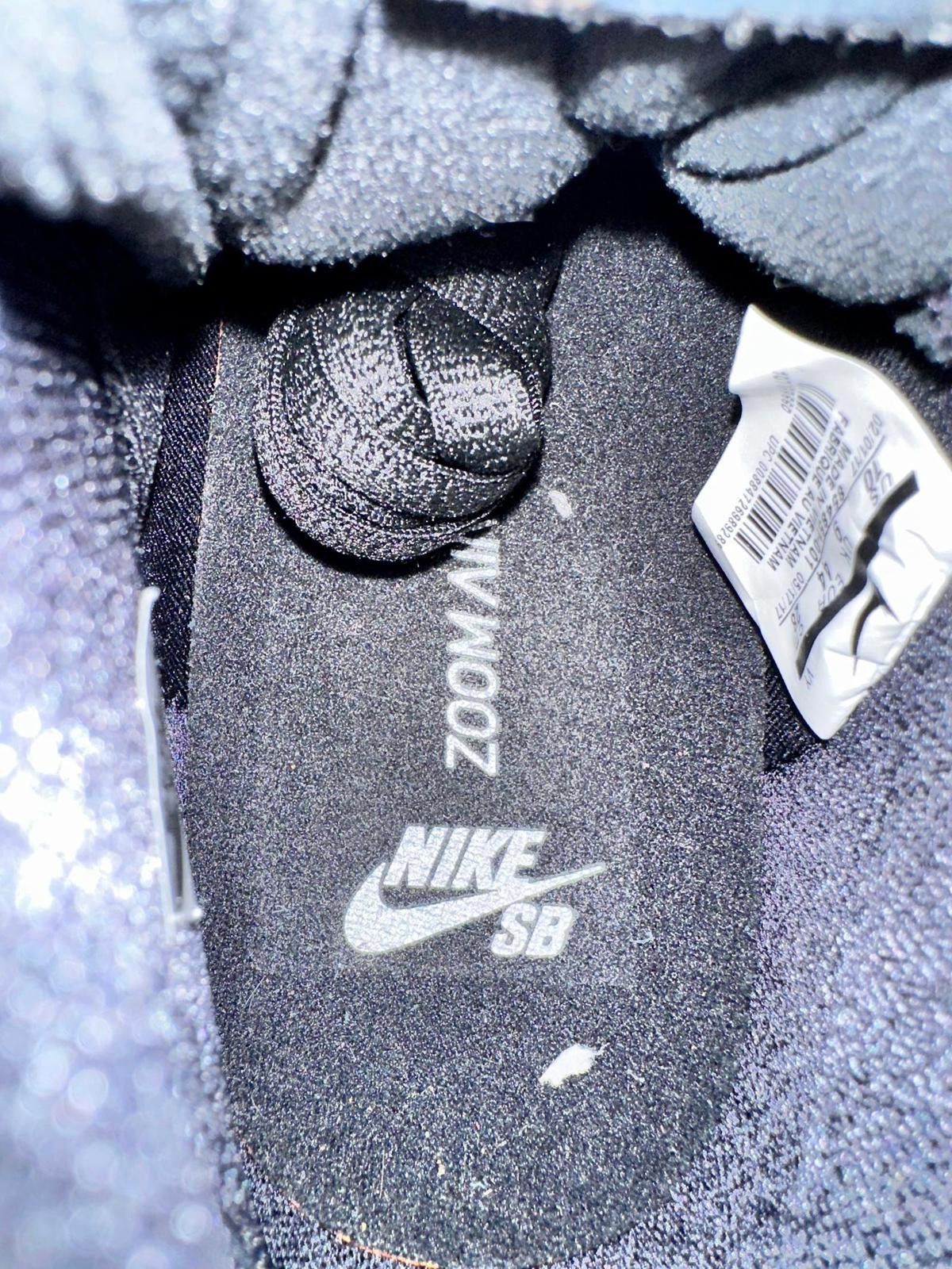 Nike Nike SB Zoom Dunk High Pro Black White Clear Size US 10 / EU 43 - 9 Thumbnail
