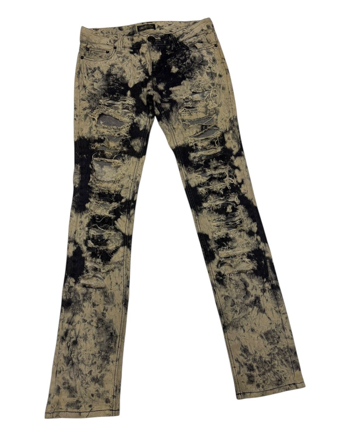 Kapital 🔥 Amiri Style Bleach Wash Distressed Flare Jeans Size US 32 / EU 48 - 5 Thumbnail