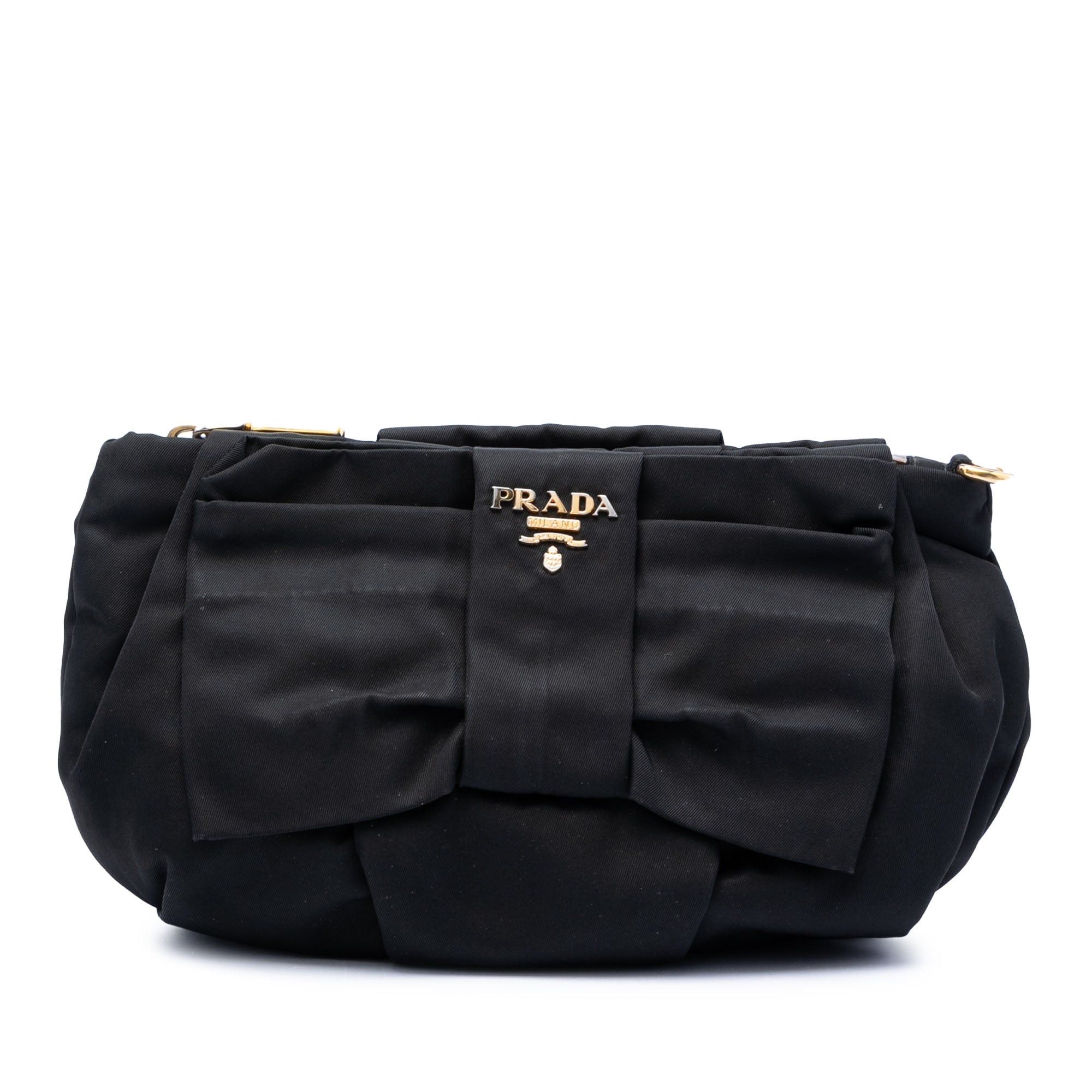 Prada Tessuto Bow Wristlet Clutch Size ONE SIZE - 1 Thumbnail