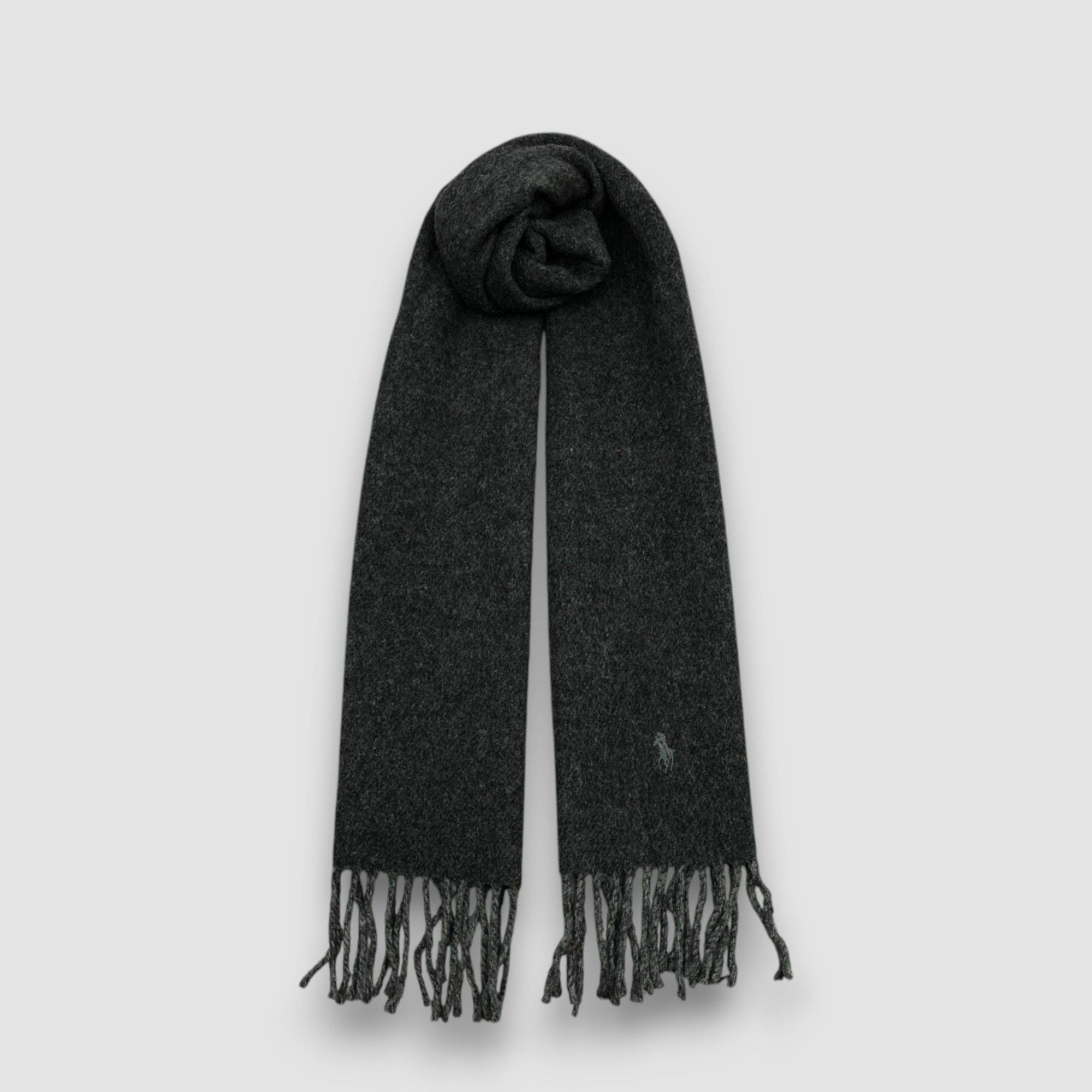 Polo Ralph Lauren Vintage Polo Ralph Lauren Scarf Muffler Wool Scarves Size ONE SIZE - 1 Thumbnail