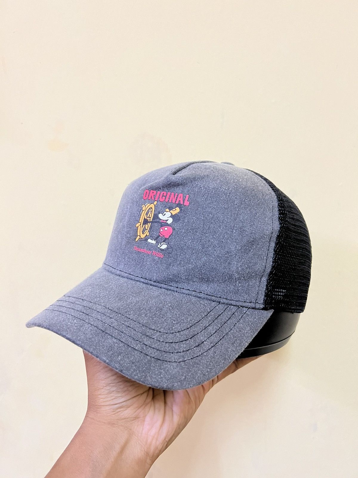 If Six Was Nine H&M Mickey Mouse Trucker Hat Size ONE SIZE - 2 Thumbnail