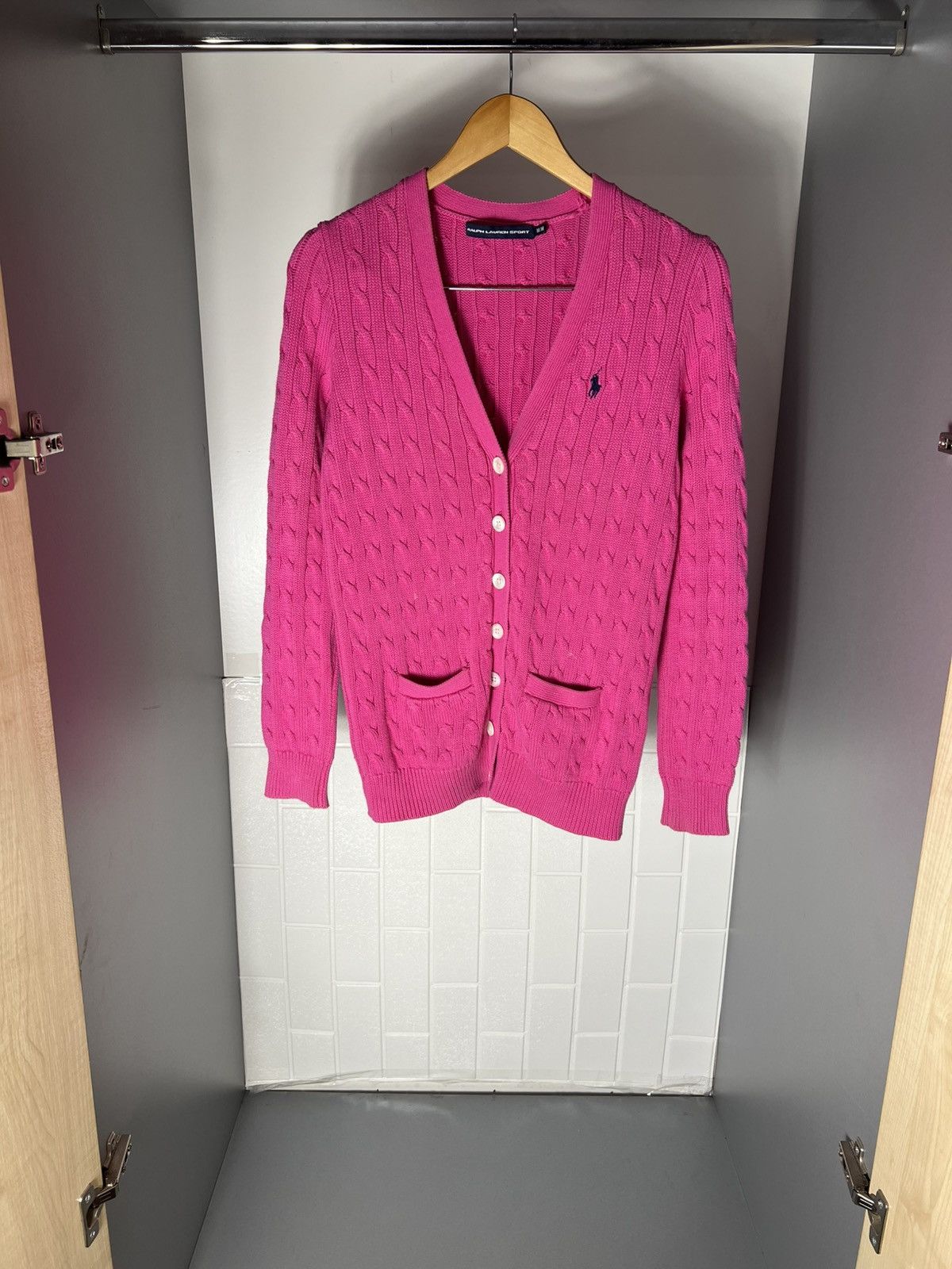 Polo Ralph Lauren VINTAGE POLO RALPH LAUREN KNIT CARDIGAN SWEATER DESIGNER 90s Size M / US 6-8 / IT 42-44 - 1 Thumbnail