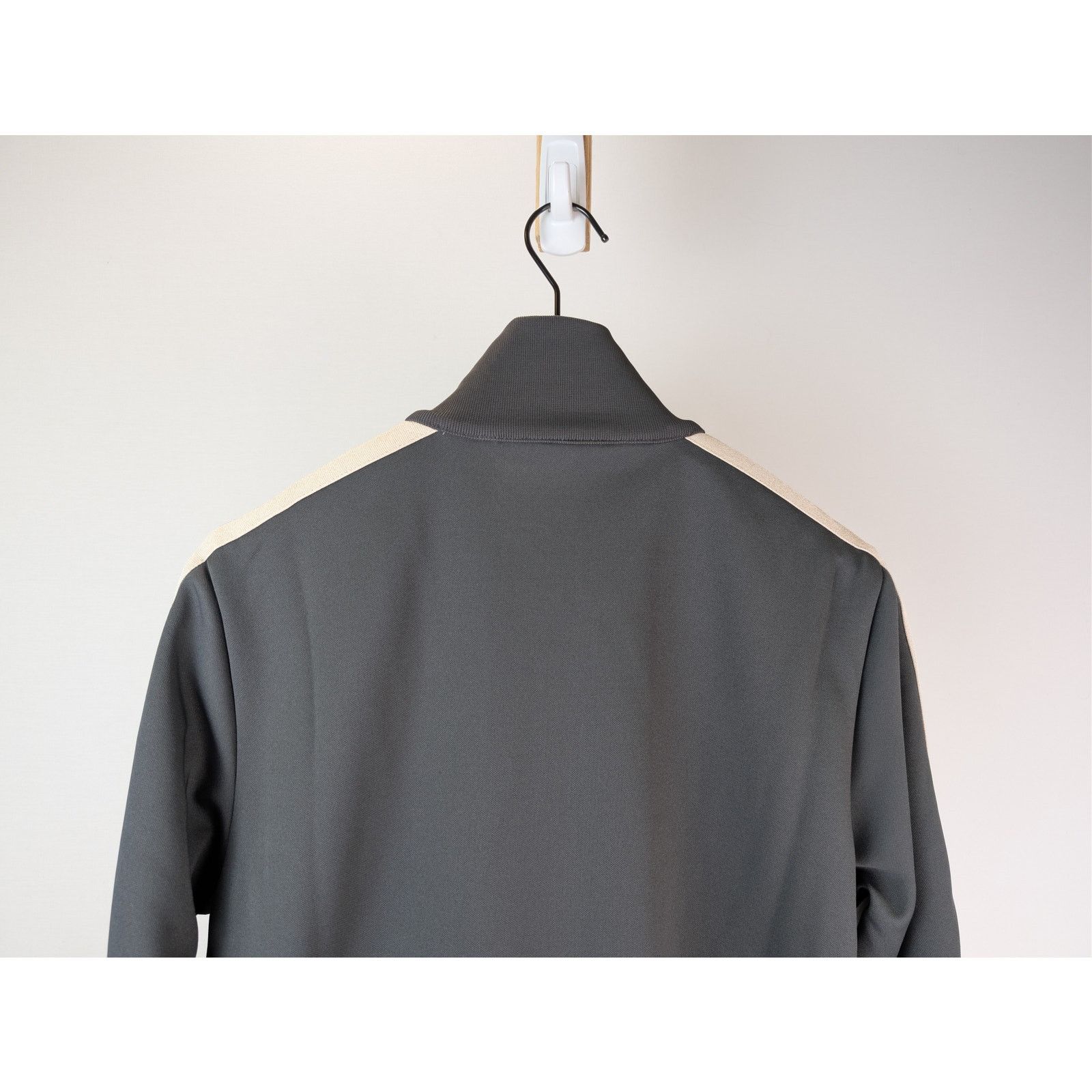 Palm Angels o1rshd1 New Classic Track Jacket in Dark Grey / White Size US XL / EU 56 / 4 - 11 Thumbnail