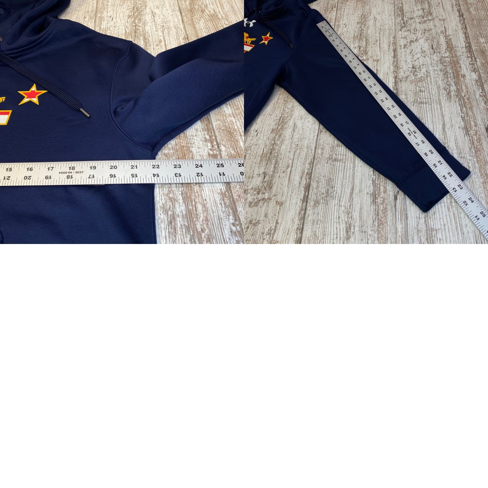 Under Armour Under Armour Hoodie Pullover Men's Small US Navy Don't Tread On Me Snake Logo Size US S / EU 44-46 / 1 - 8 Thumbnail
