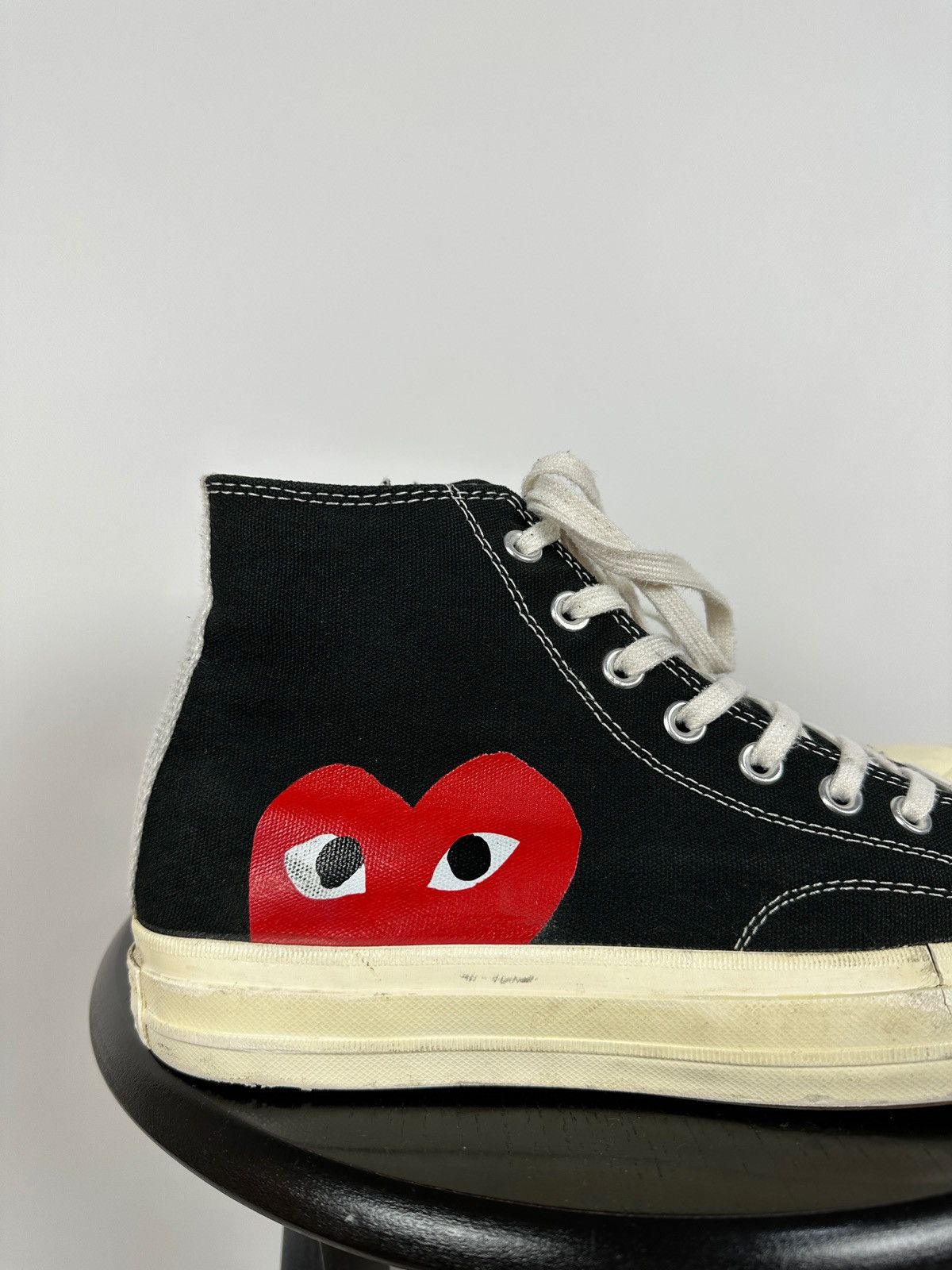 Comme des Garcons Comme Des Garçons x Chuck Taylor Converse All Star Hi Top Size US 10 / EU 43 - 13 Thumbnail