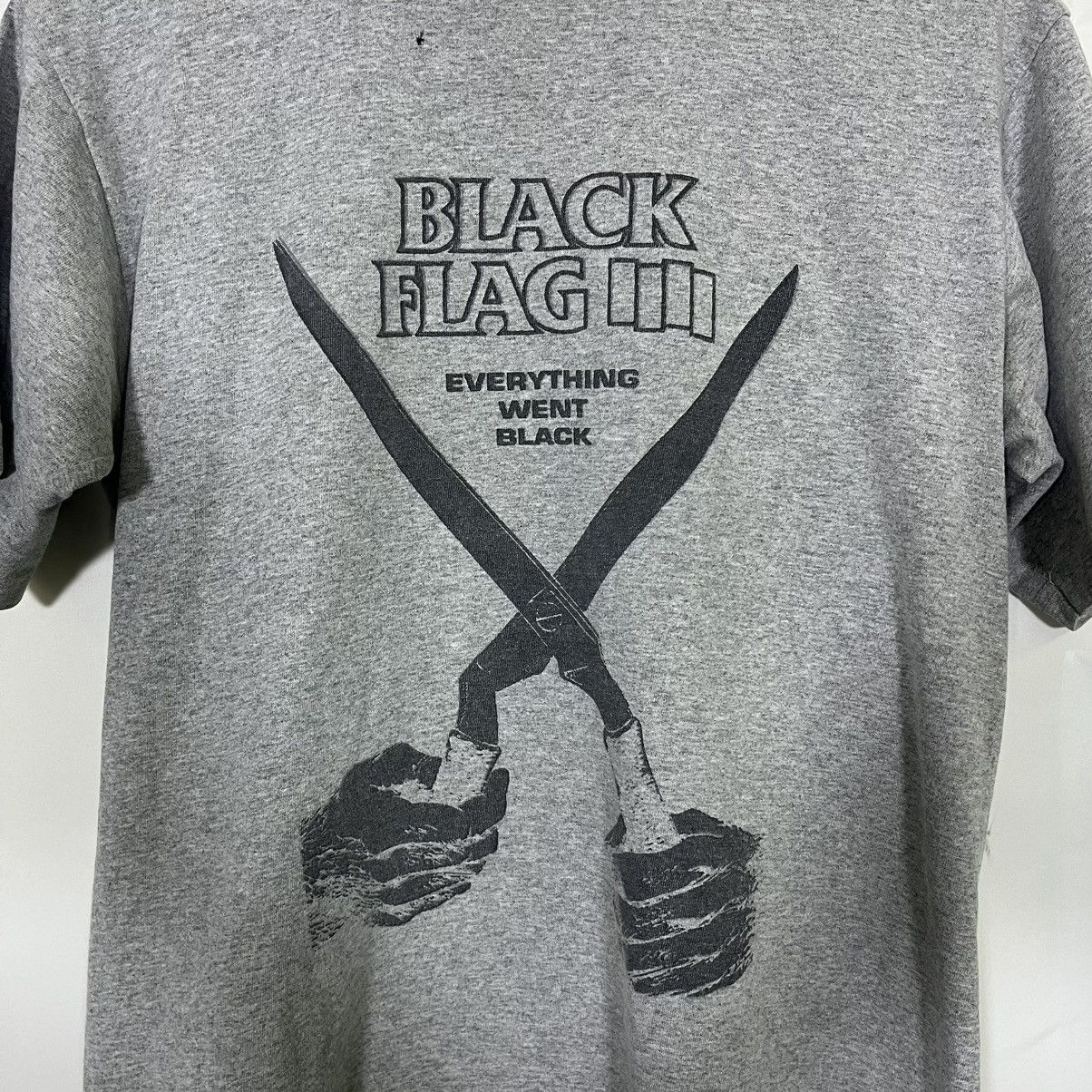 Band Tees VTG BLACK FLAG PRO CLUB TEE Size US M / EU 48-50 / 2 - 2 Thumbnail