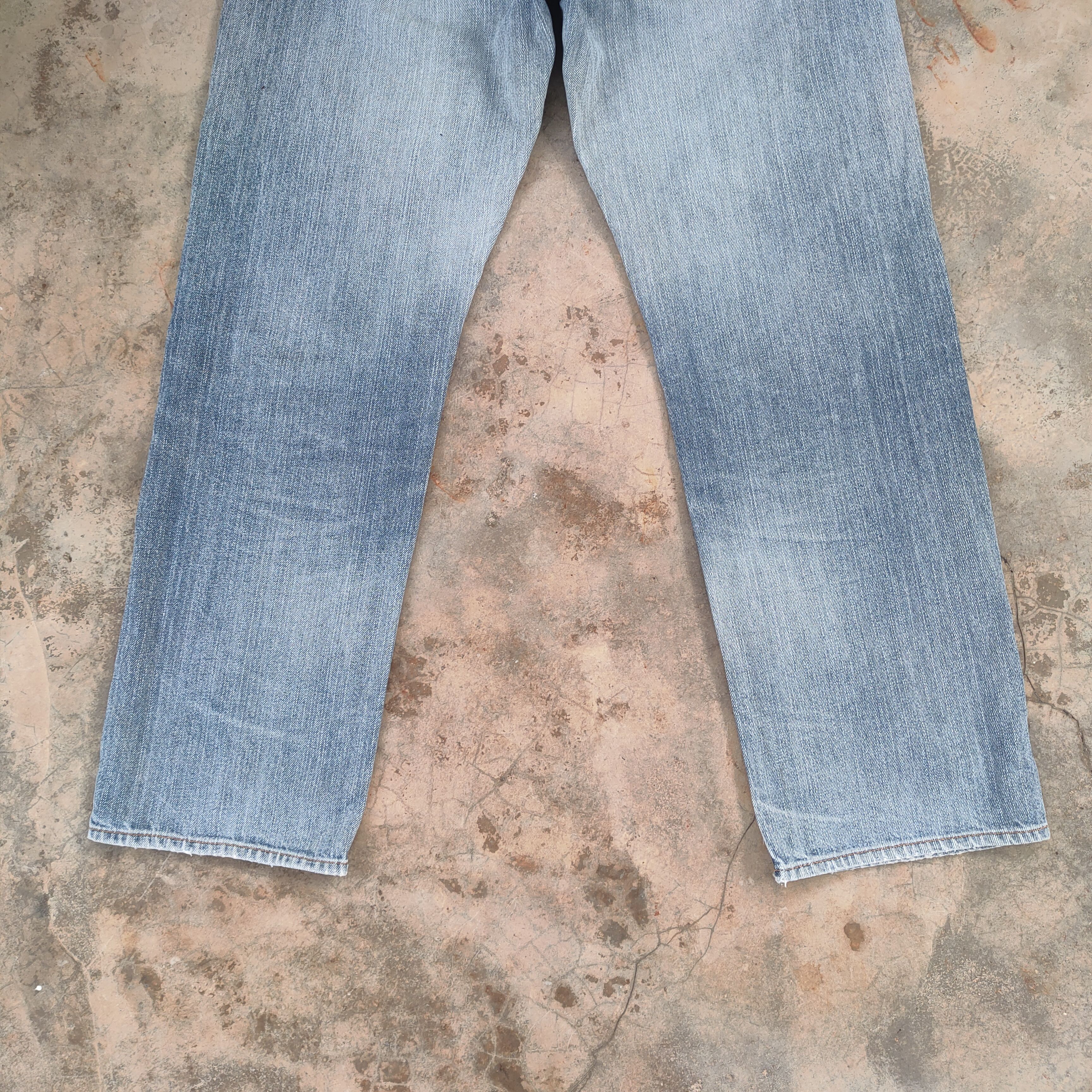 Japanese Brand VINTAGE JAPANESE FADED DISTRESSED JEANS PANTS Size US 34 / EU 50 - 10 Thumbnail
