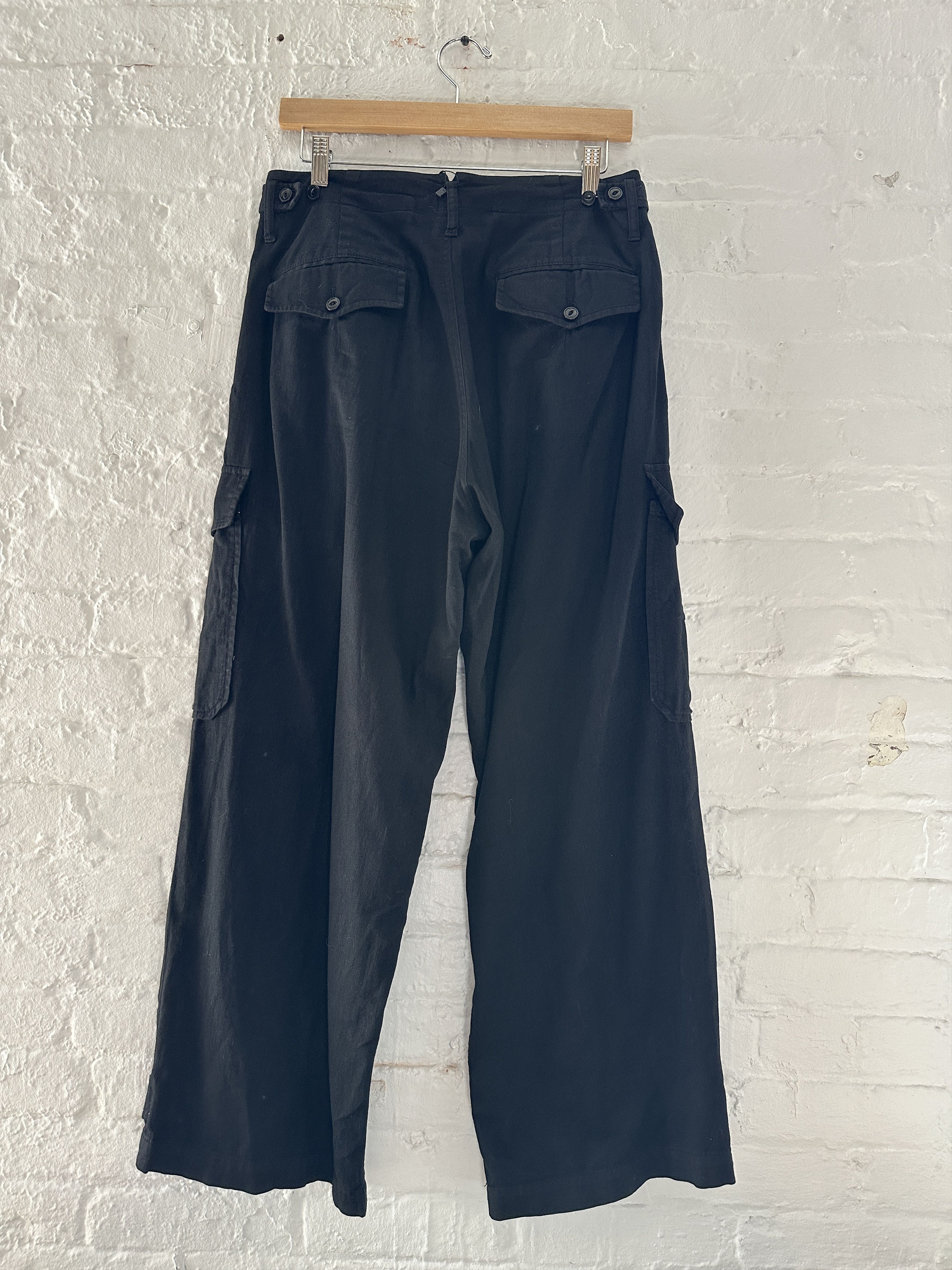 Yohji Yamamoto Yohji Yamamoto Wide Leg Parachute Trousers Size US 30 / EU 46 - 5 Thumbnail