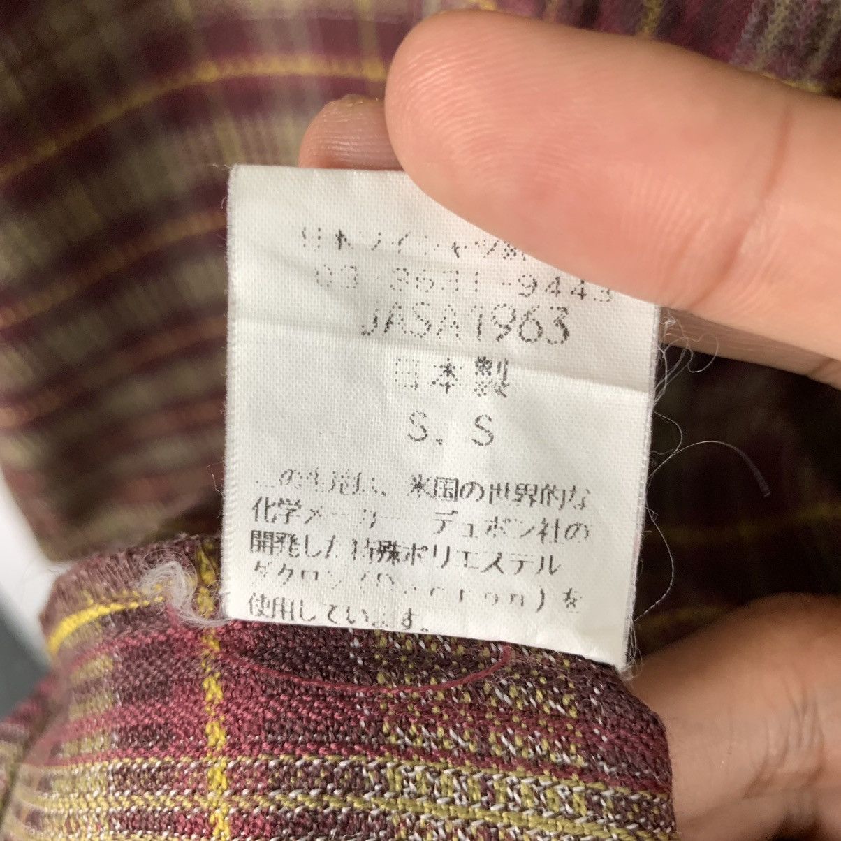 Flannel × Vintage Vintage Flannel Striped Single Pocket Shirt Size US M / EU 48-50 / 2 - 8 Thumbnail