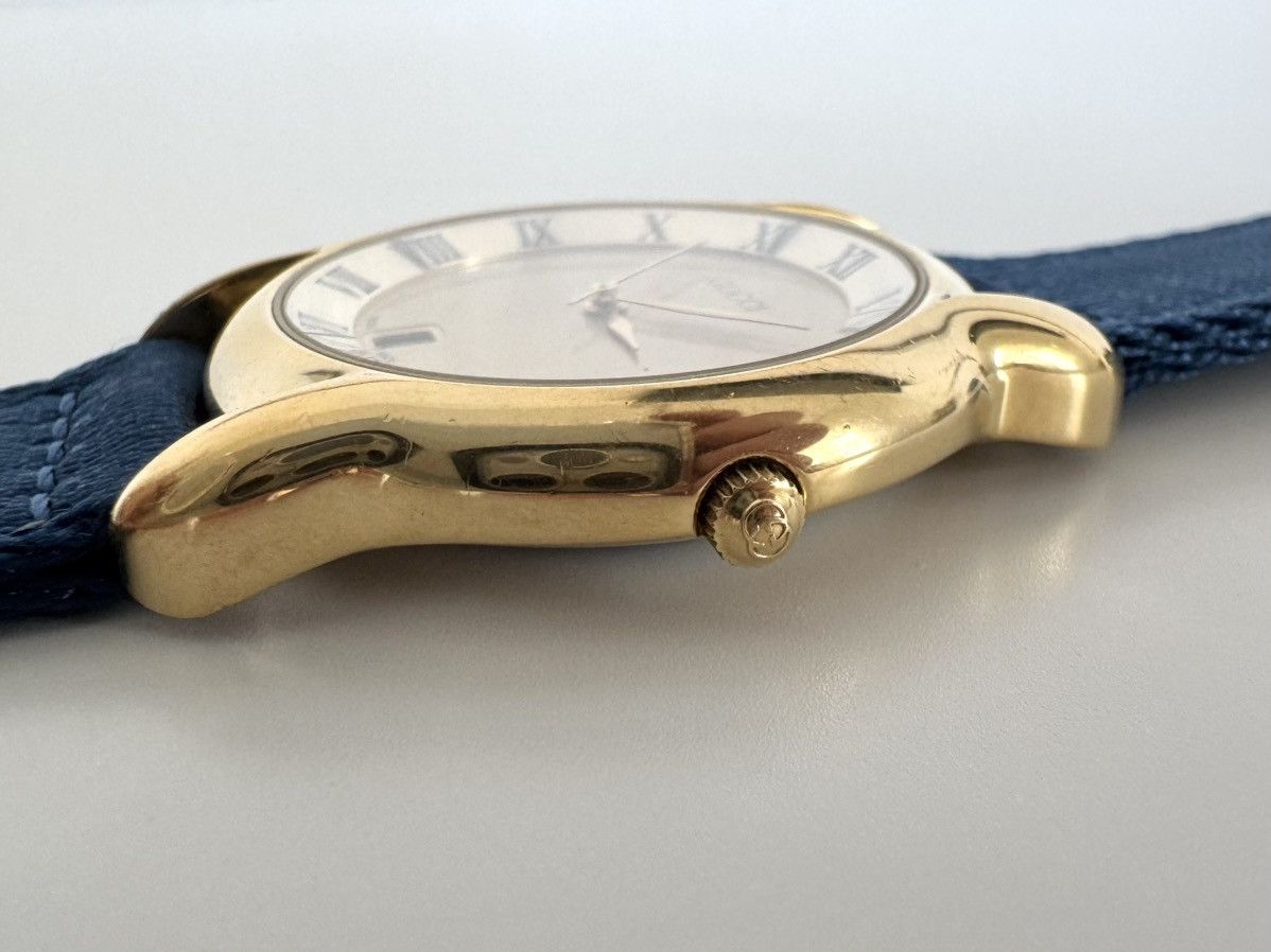 Gucci ★0% TAX★ GUCCI 18K GOLD PLATED ART DECO 5100M WATCH 90S Size ONE SIZE - 8 Thumbnail