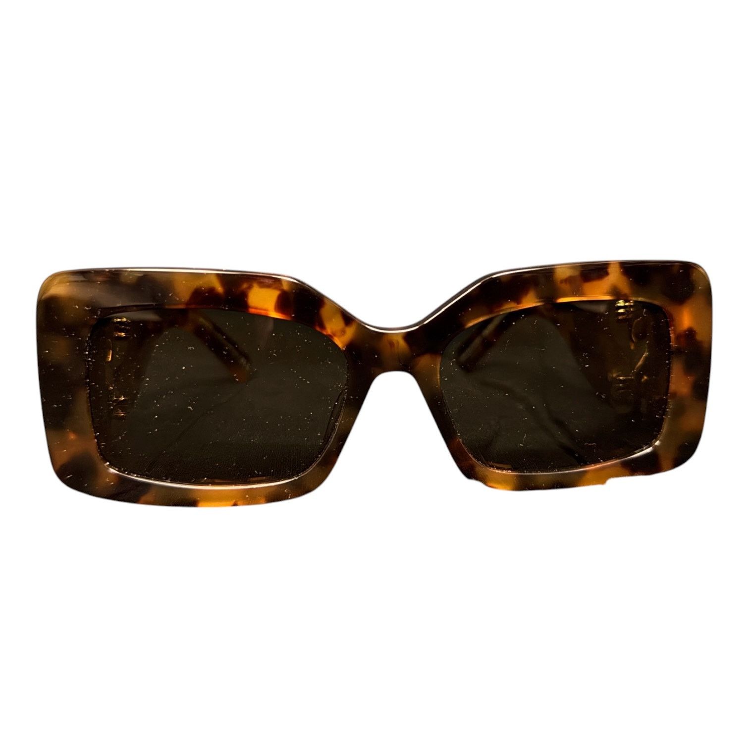 Stella McCartney Stella McCartney Tortoise Shell Gold Chain 54mm Sunglasses Size ONE SIZE - 4 Thumbnail