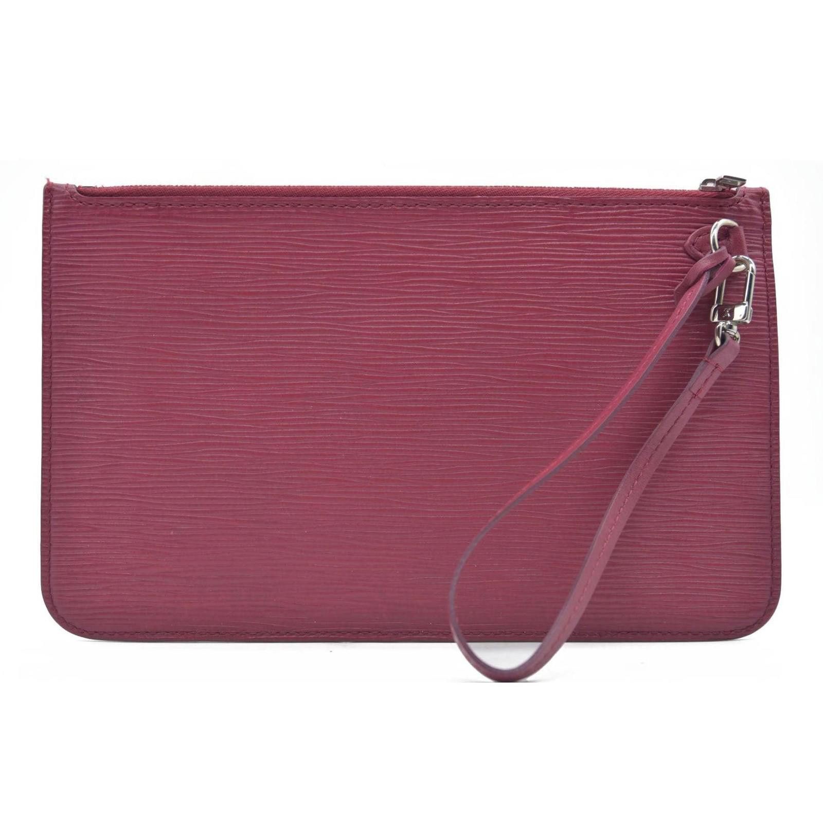 Louis Vuitton Louis Vuitton Epi Leather Neverfull Pochette Fuchsia SR2103 Size ONE SIZE - 1 Thumbnail