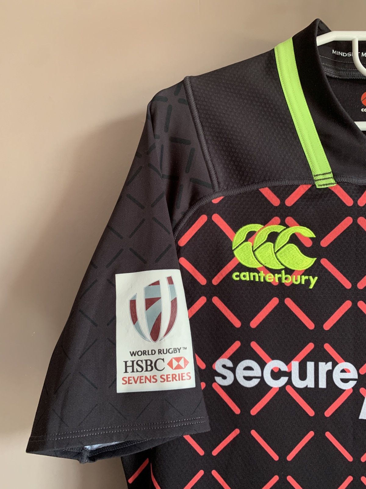 Canterbury of New Zealand England Sevens Rugby Union Shirt Canterbury Jersey Size L Size US L / EU 52-54 / 3 - 5 Thumbnail