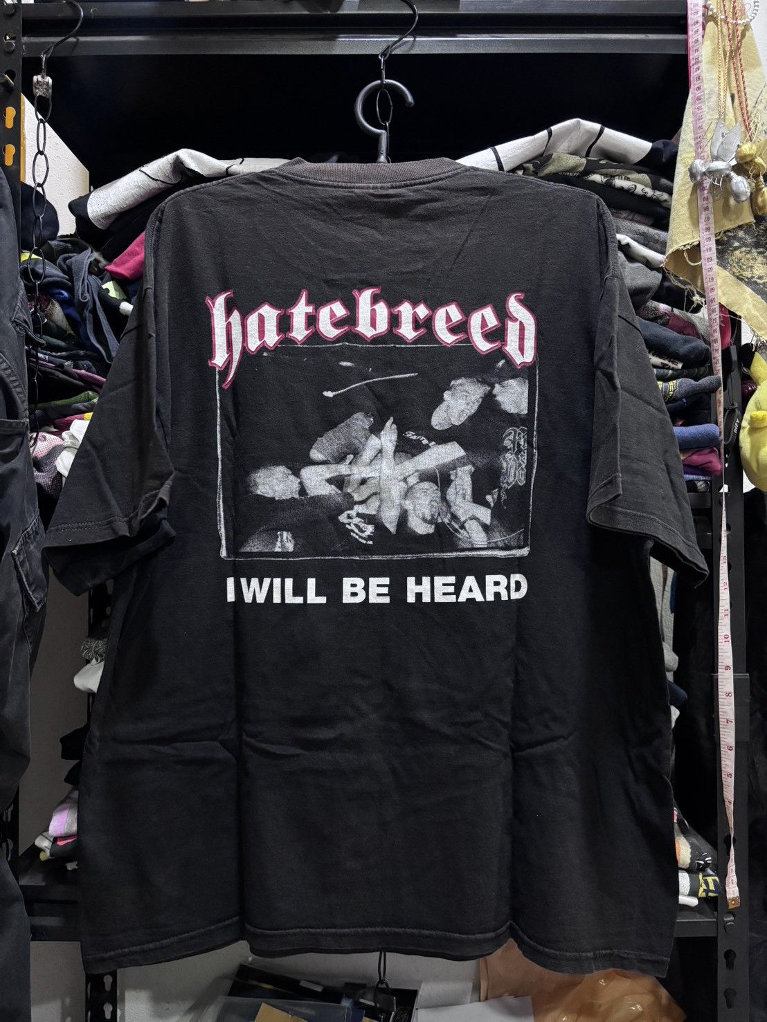 Band Tees Vintage Hatebreed Size US XL / EU 56 / 4 - 4 Thumbnail