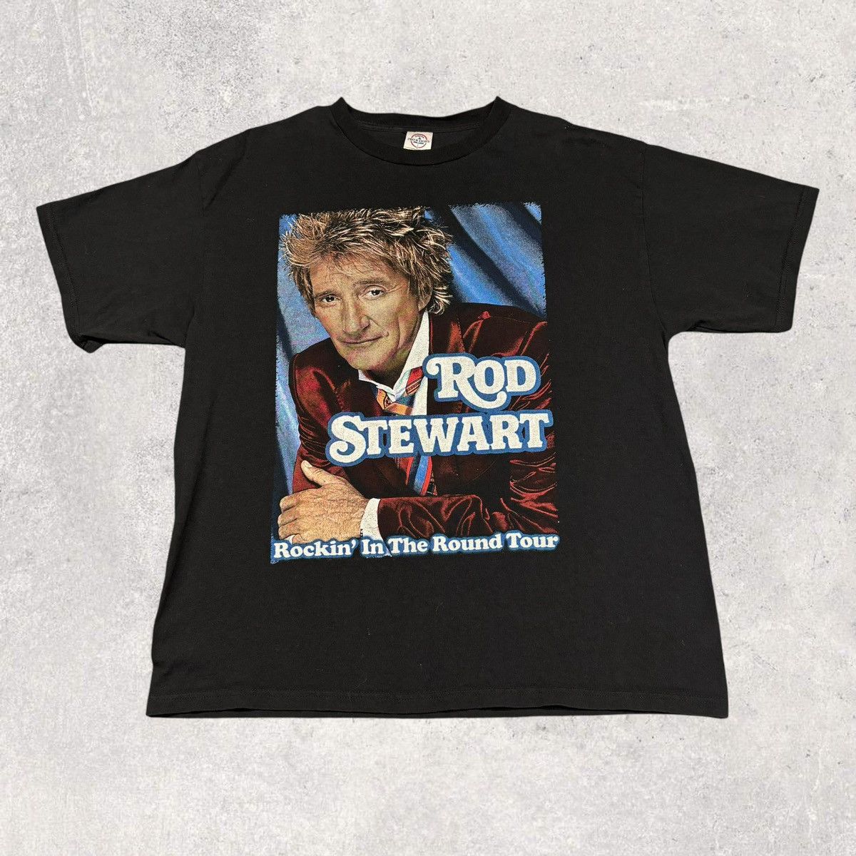 Band Tees × Vintage Vintage Rod Stewart Shirt Size US XL / EU 56 / 4 - 1 Thumbnail