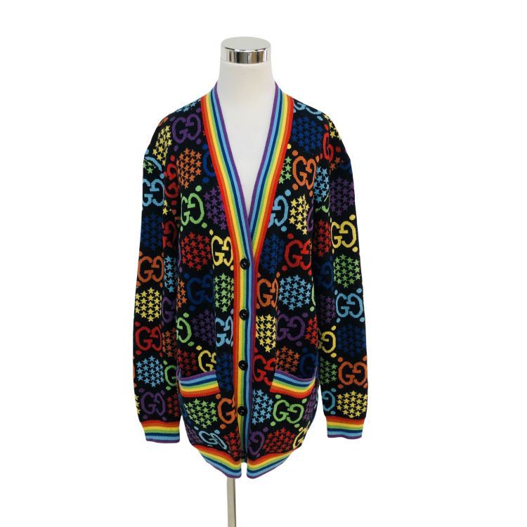 Gucci Gucci Rainbow GG Star Cardigan Size XS Size US XS / EU 42 / 0 - 1 Thumbnail