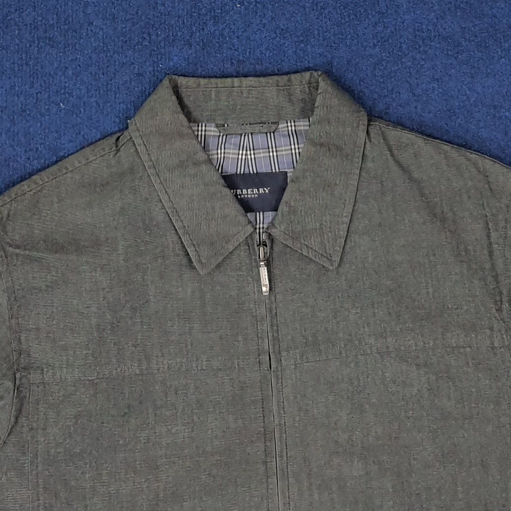 Burberry Vintage Burberry London Designer Zipper Jacket C222N17 Size US L / EU 52-54 / 3 - 3 Thumbnail