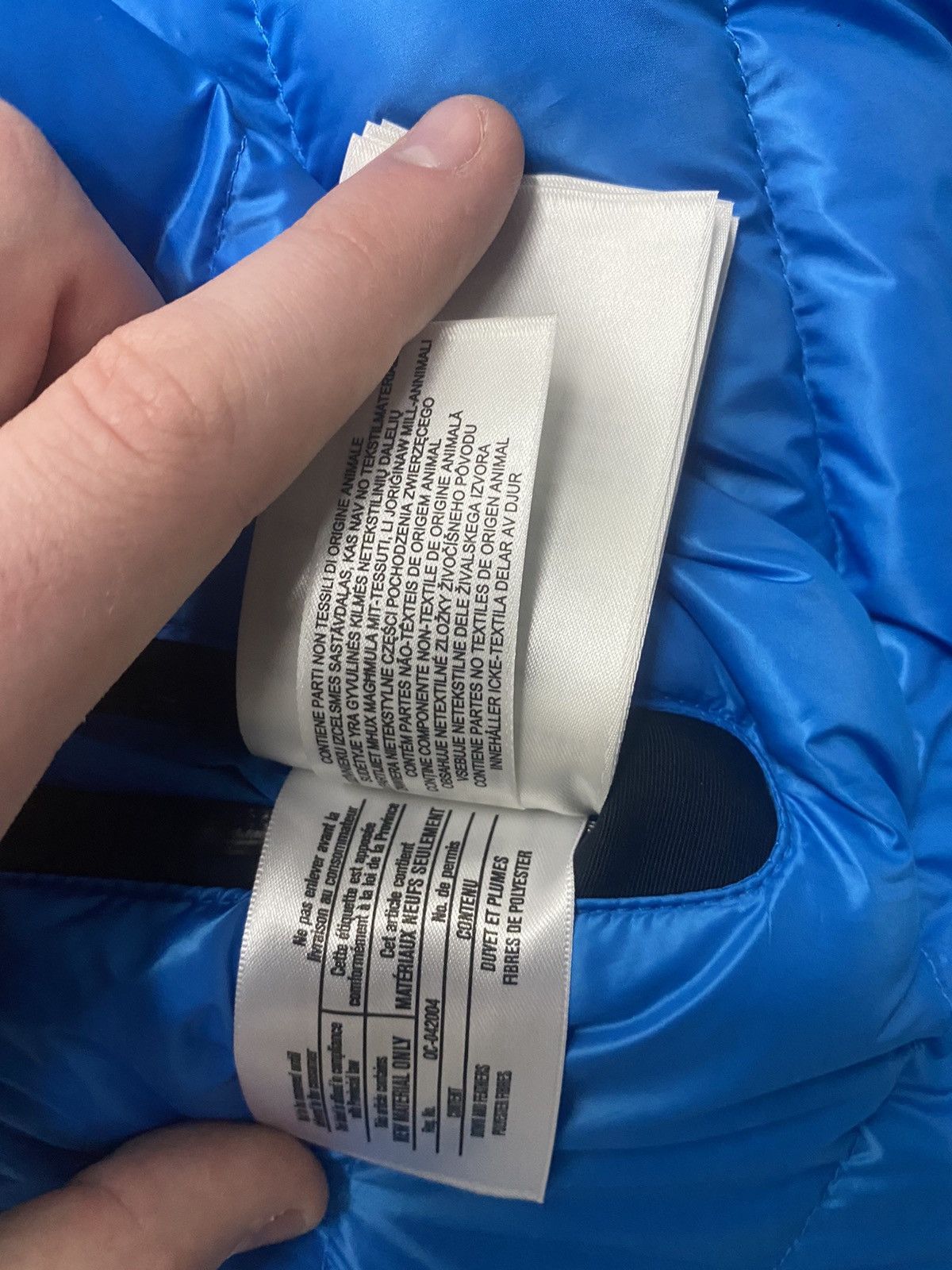 Burberry Burberry Blue Logo Patch Puffer Jacket Size US XXL / EU 58 / 5 - 2 Thumbnail