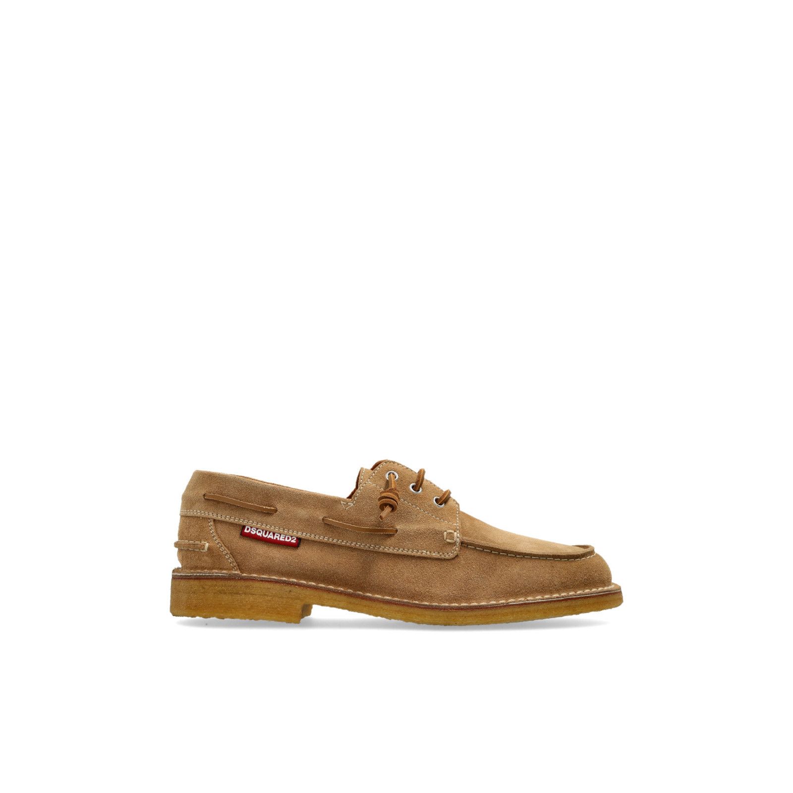 Dsquared2 DSQUARED2 Brown Suede Boat Loafers New And Authentic (Men's Size US 6 / EU 39 - 5 Thumbnail