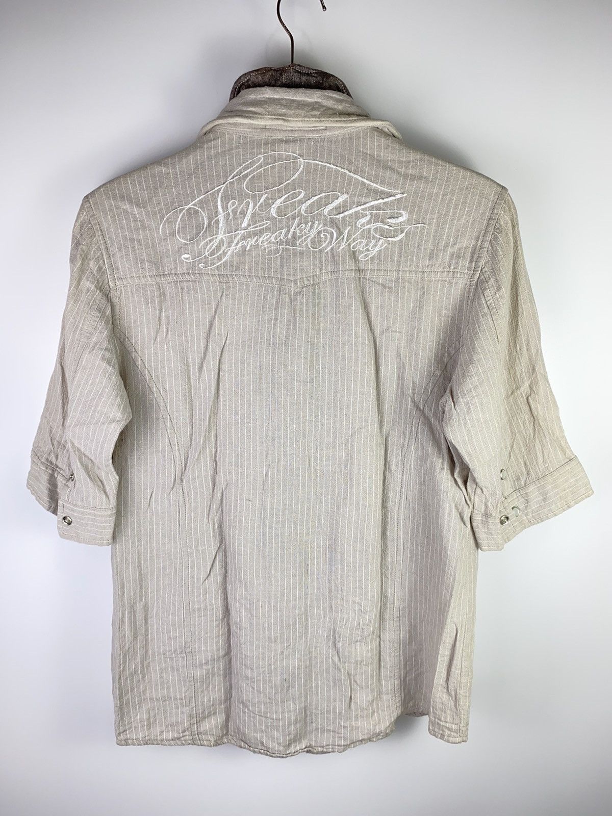 If Six Was Nine × Japanese Brand × Le Grande Bleu (L.G.B.) crazy gothic freakyaway double layer shirts japan Size US M / EU 48-50 / 2 - 5 Thumbnail