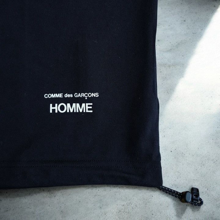 Comme des Garcons Homme NWT 25SS COMME des GARCONS HOMME Spindle Logo Tee Black S Size US S / EU 44-46 / 1 - 4 Thumbnail