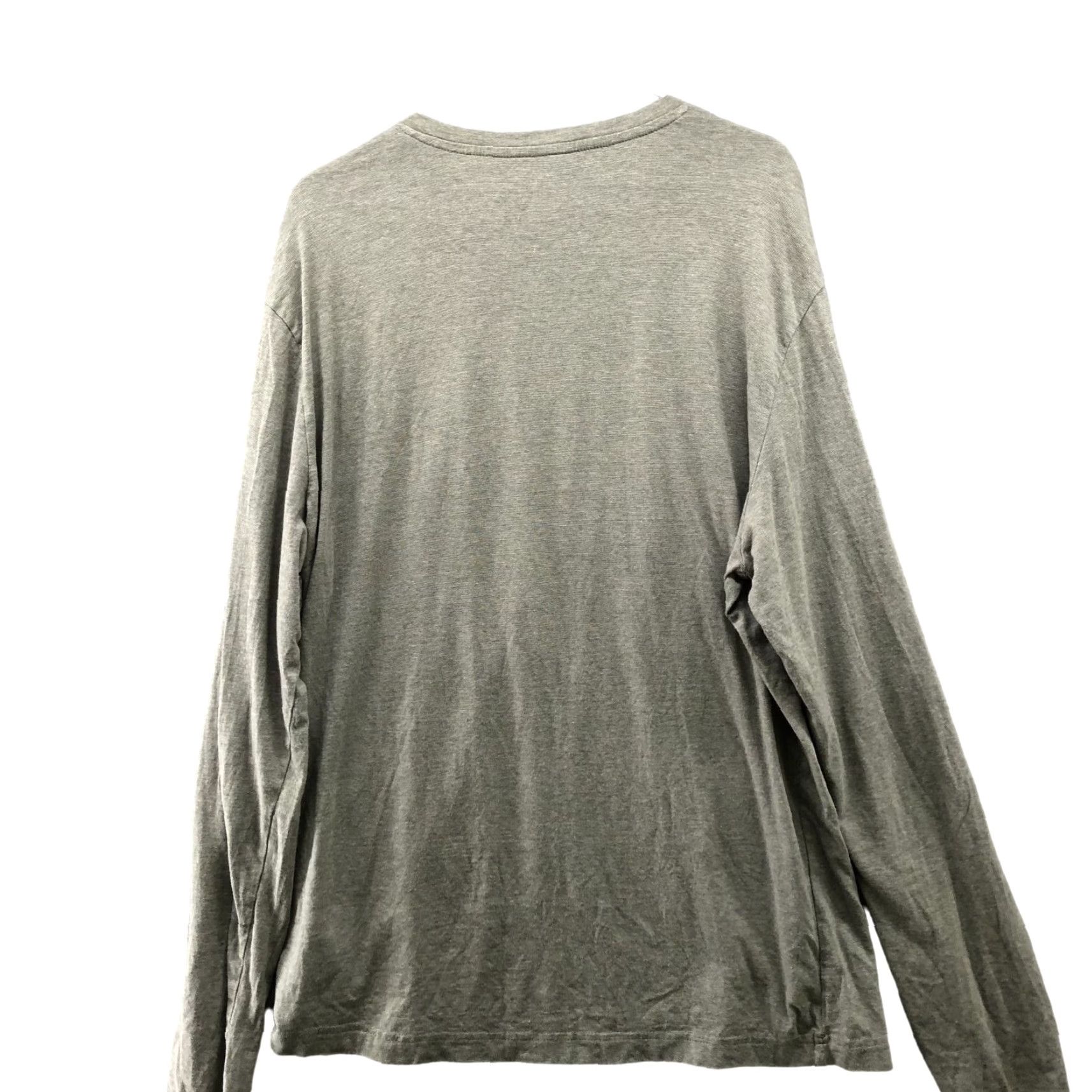 H&M H&M Slim Fit Long Sleeve T Shirt Mens XL Olive Green Crewneck Stretch Shirt Mens XL Green Crew Neck Cotton Blend Knit Slim Size US XL / EU 56 / 4 - 2 Thumbnail
