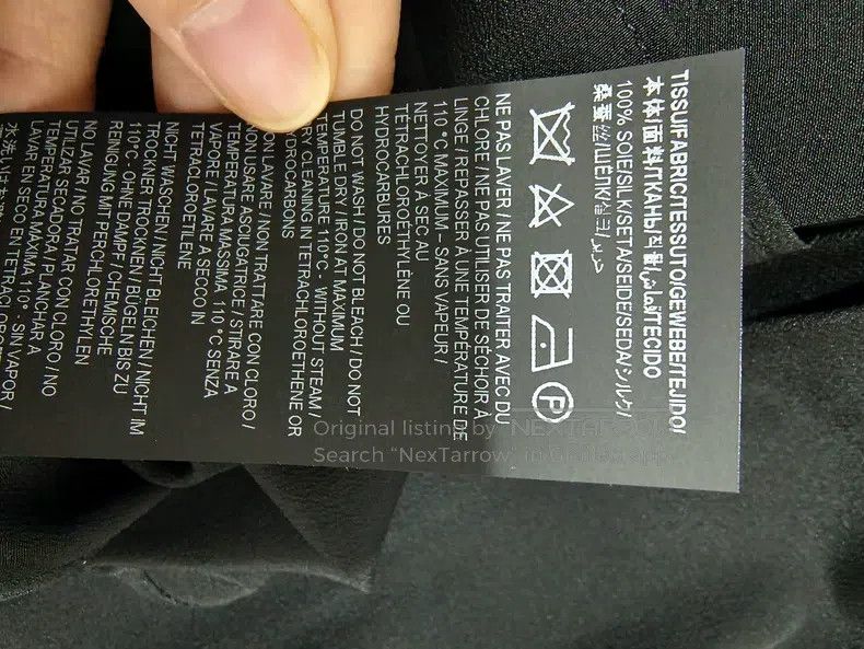 Saint Laurent Paris Saint Laurent Paris Black Silk Shirt i Size XS / US 0-2 / IT 36-38 - 4 Thumbnail