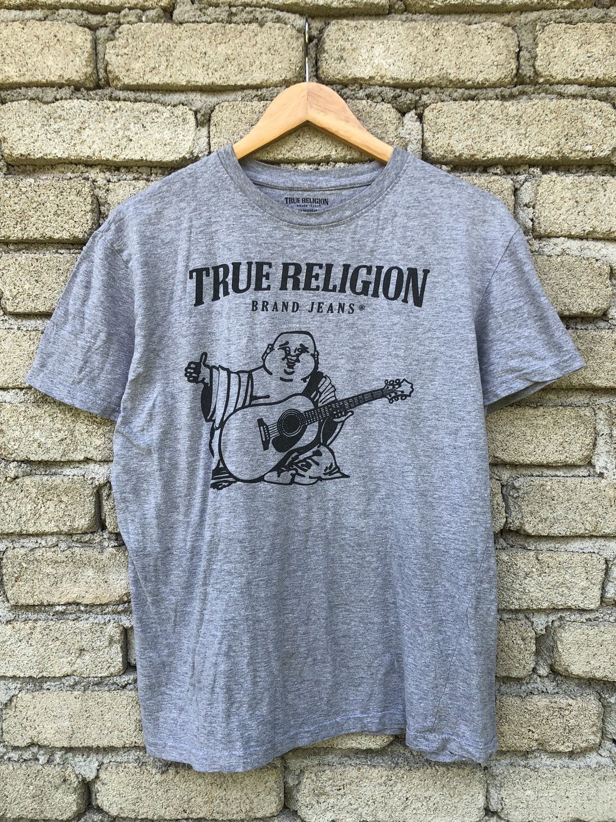 Japanese Brand Japanese Brands True Religion Big Logo Loungewear Tee Size L / US 10 / IT 46 - 1 Thumbnail