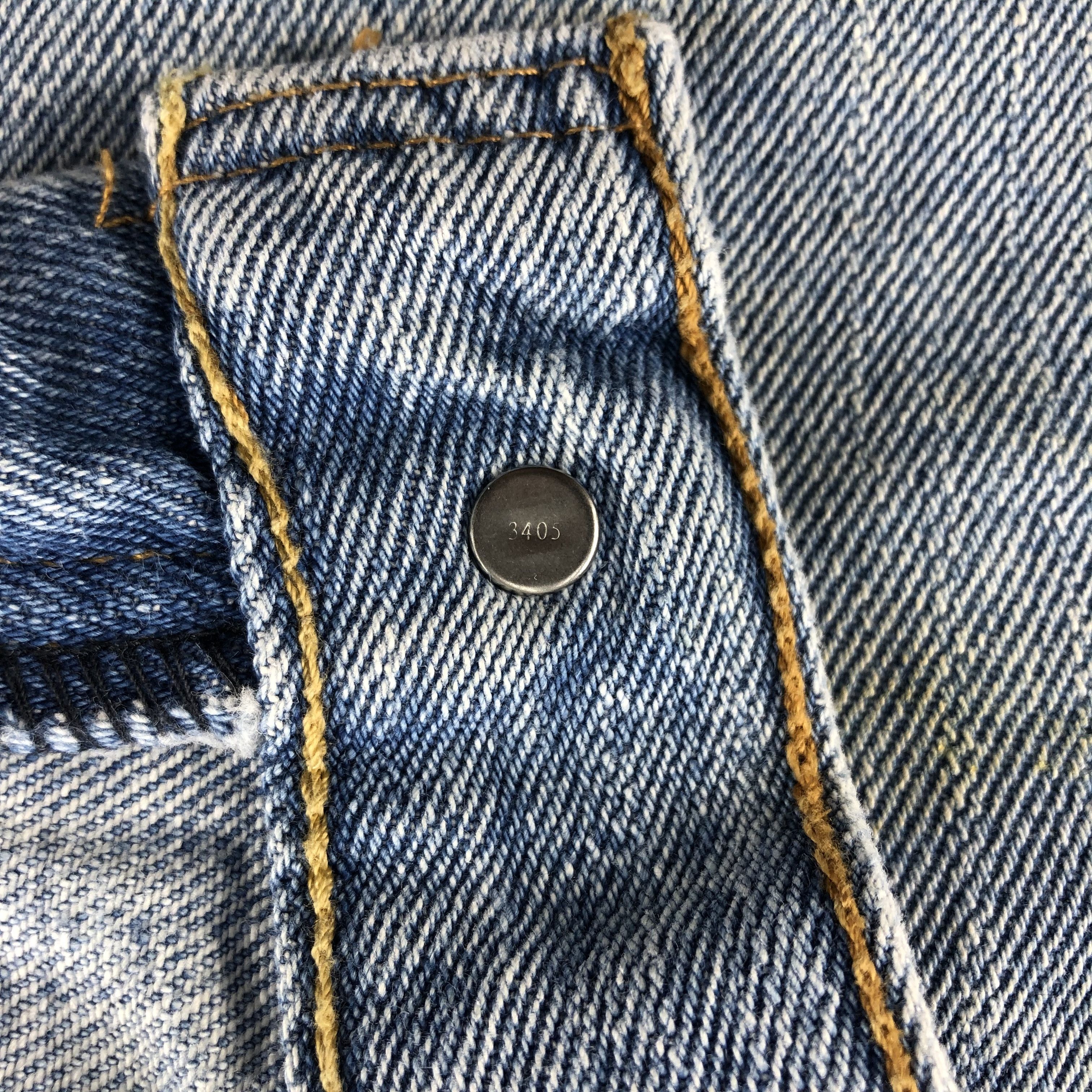 Levi's Vintage Light Wash Levis 505 Jeans-J1265 Size US 35 - 8 Thumbnail