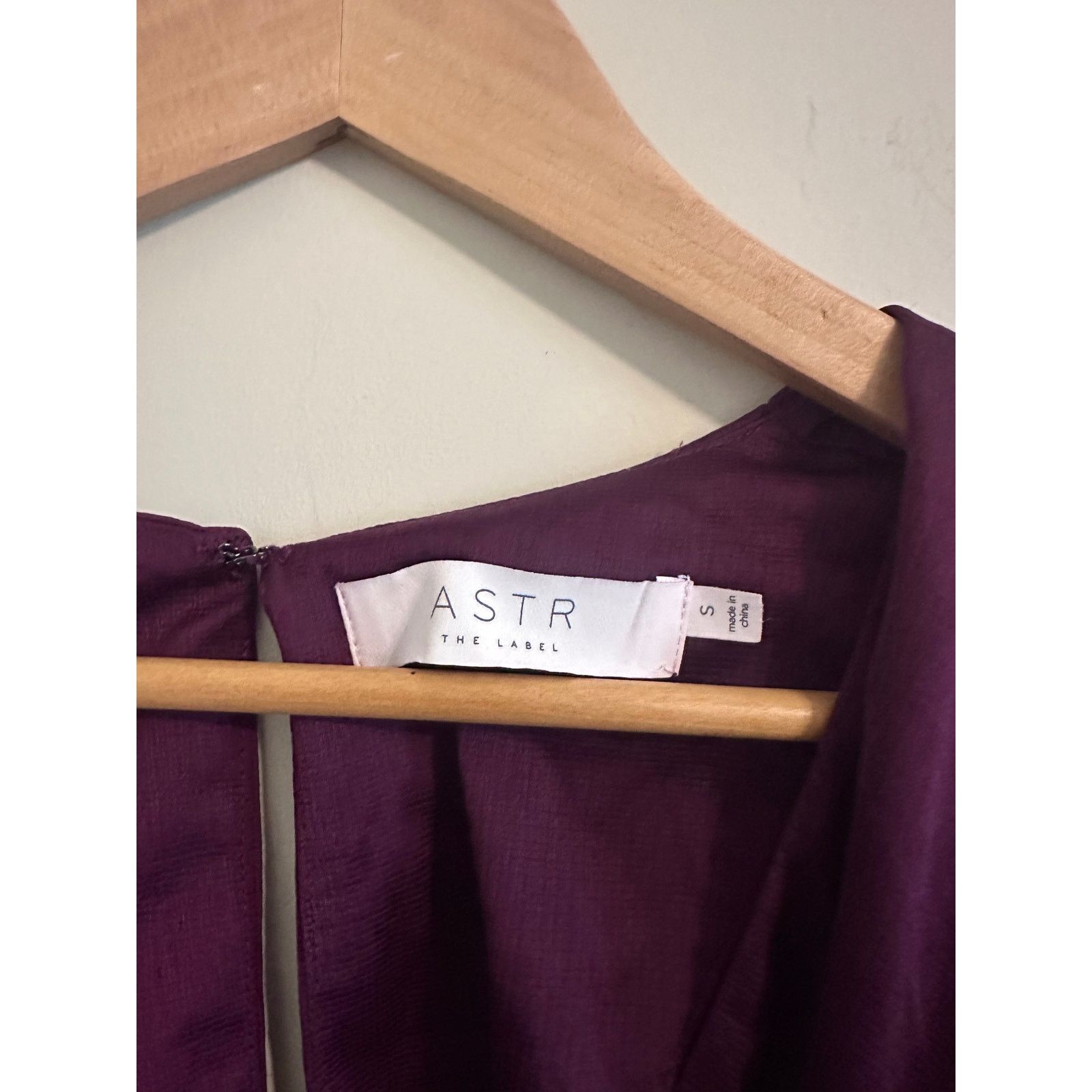 ASTR The Label ASTR Brigitte Satin Long Sleeve Dress Size Small Size S / US 4 / IT 40 - 5 Thumbnail