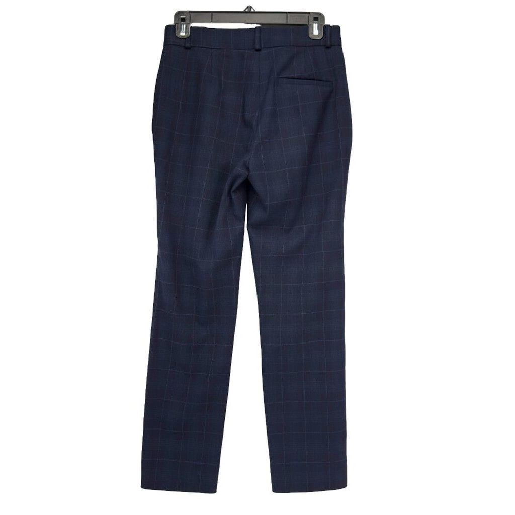 Maje MAJE Preppy Academia Crop Navy Blue Trousers Pants Size 34 Size 25" / US 0 / IT 36 - 2 Thumbnail