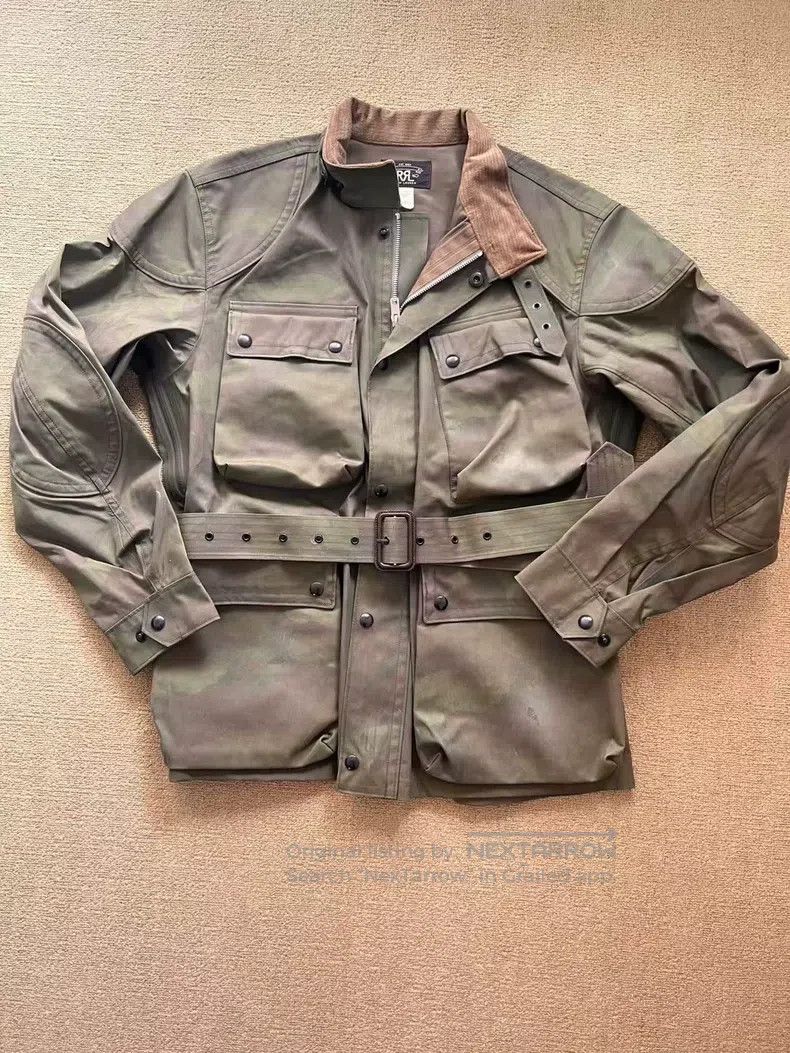 RRL Ralph Lauren RRL Ralph Lauren Camouflage Dark Pattern Jacket Size US M / EU 48-50 / 2 - 2 Thumbnail