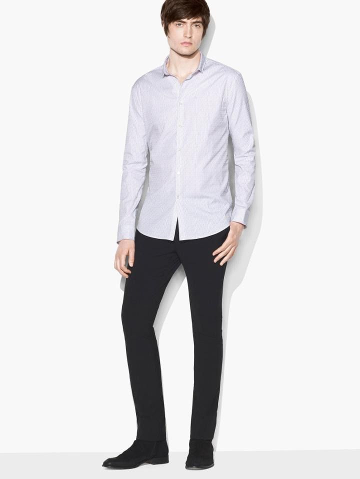Irregular Stripe Shirt Size Medium.
